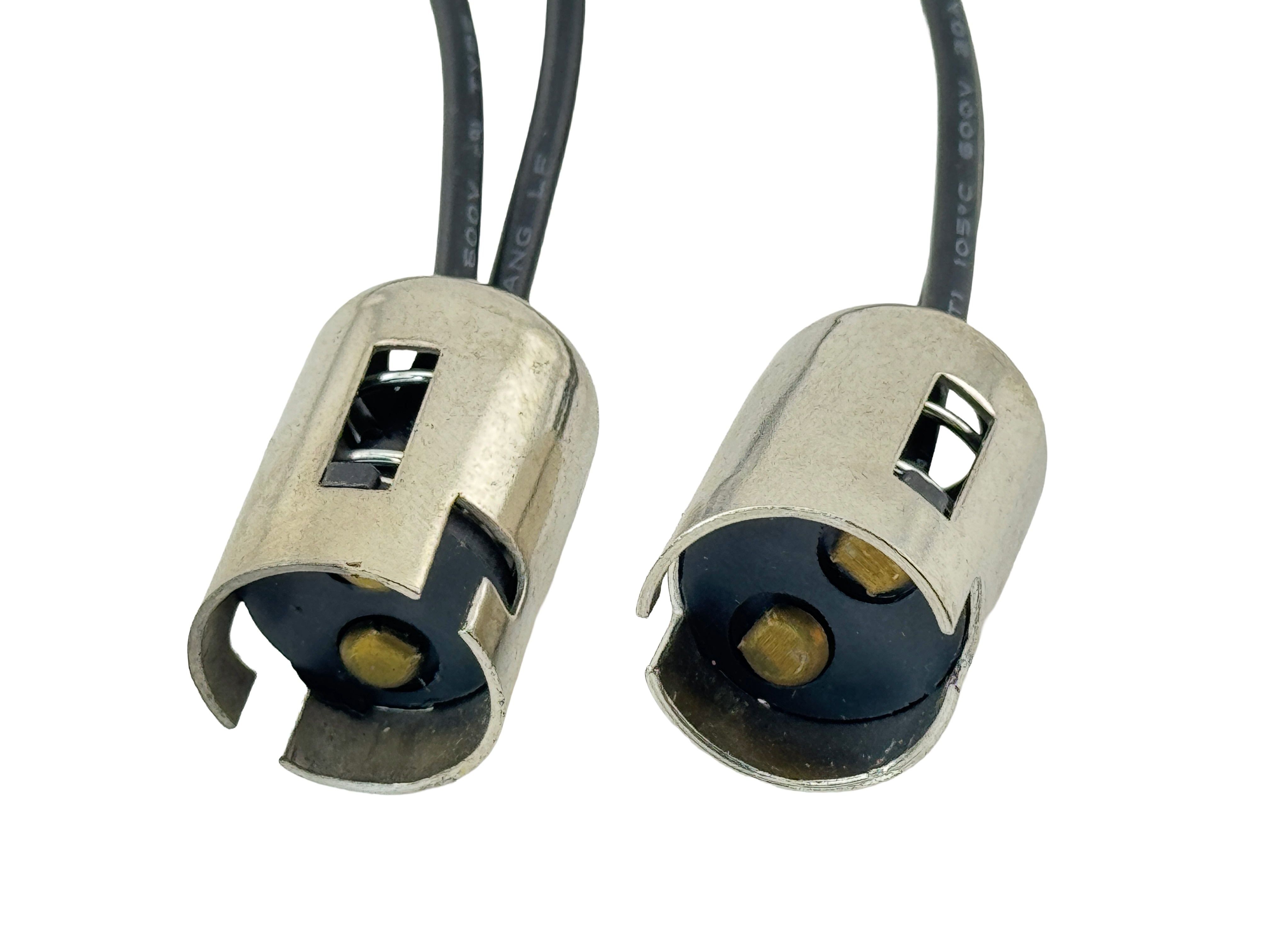 Rebaydo 2pcs BA15D Socket with Wires