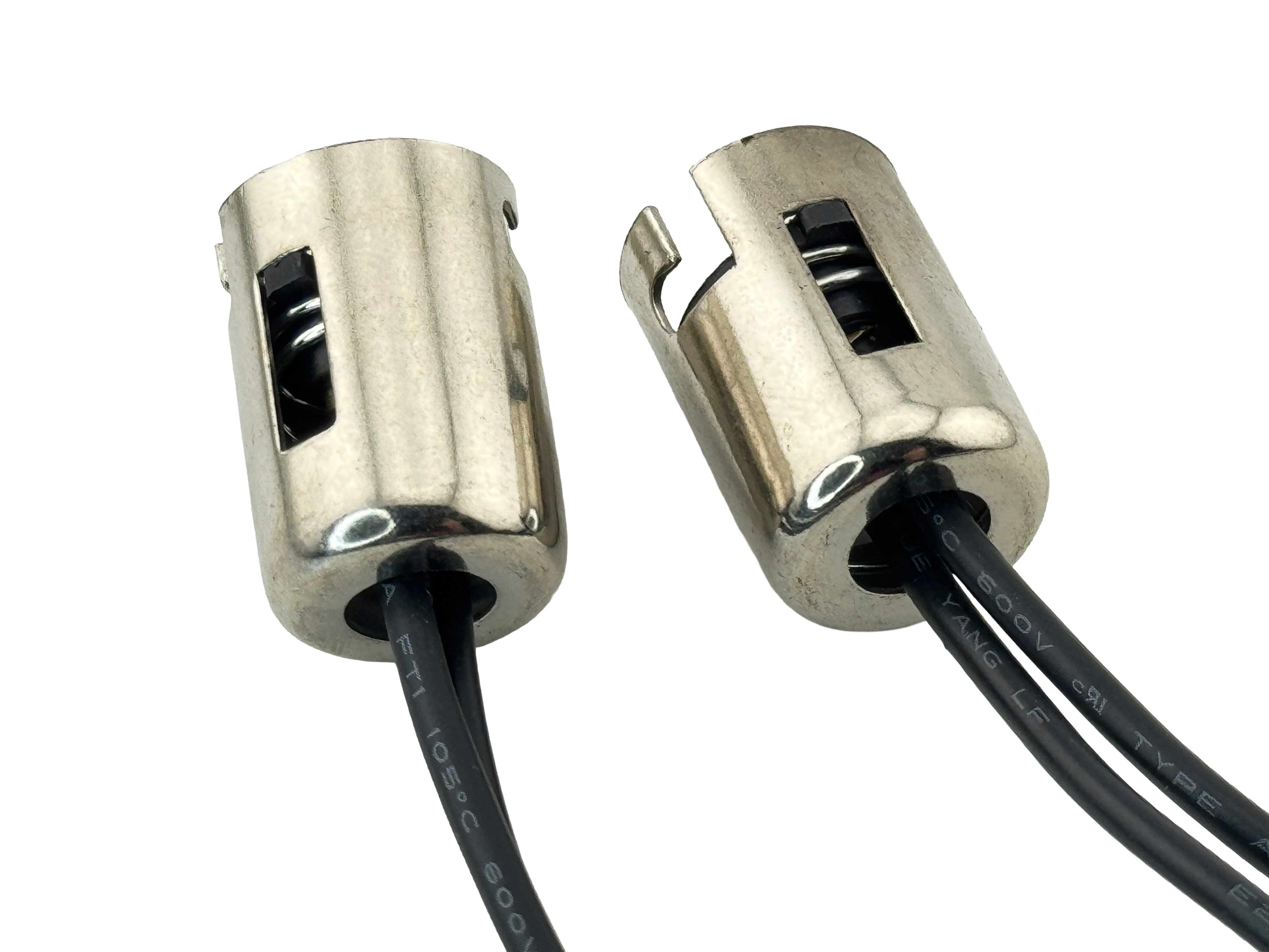 Rebaydo 2pcs BA15D Socket with Wires