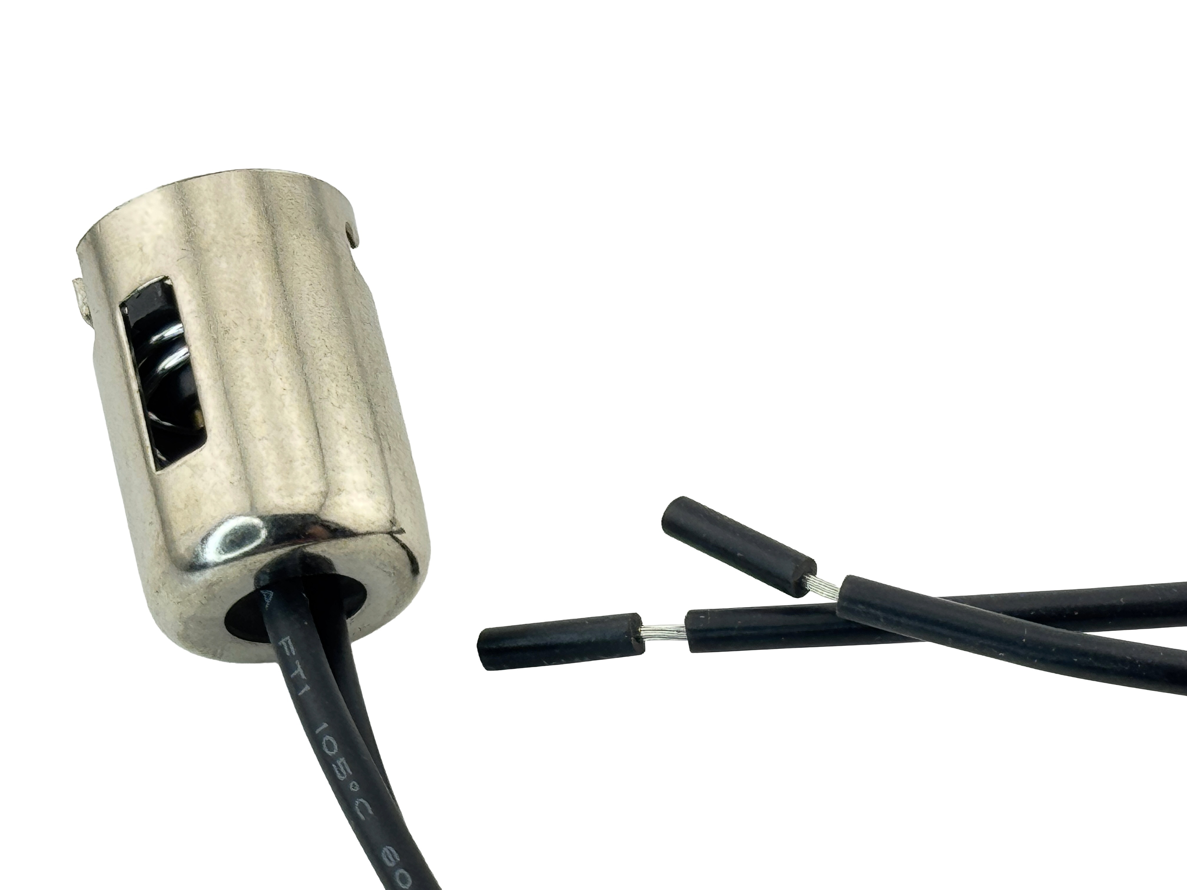 Rebaydo 2pcs BA15D Socket with Wires