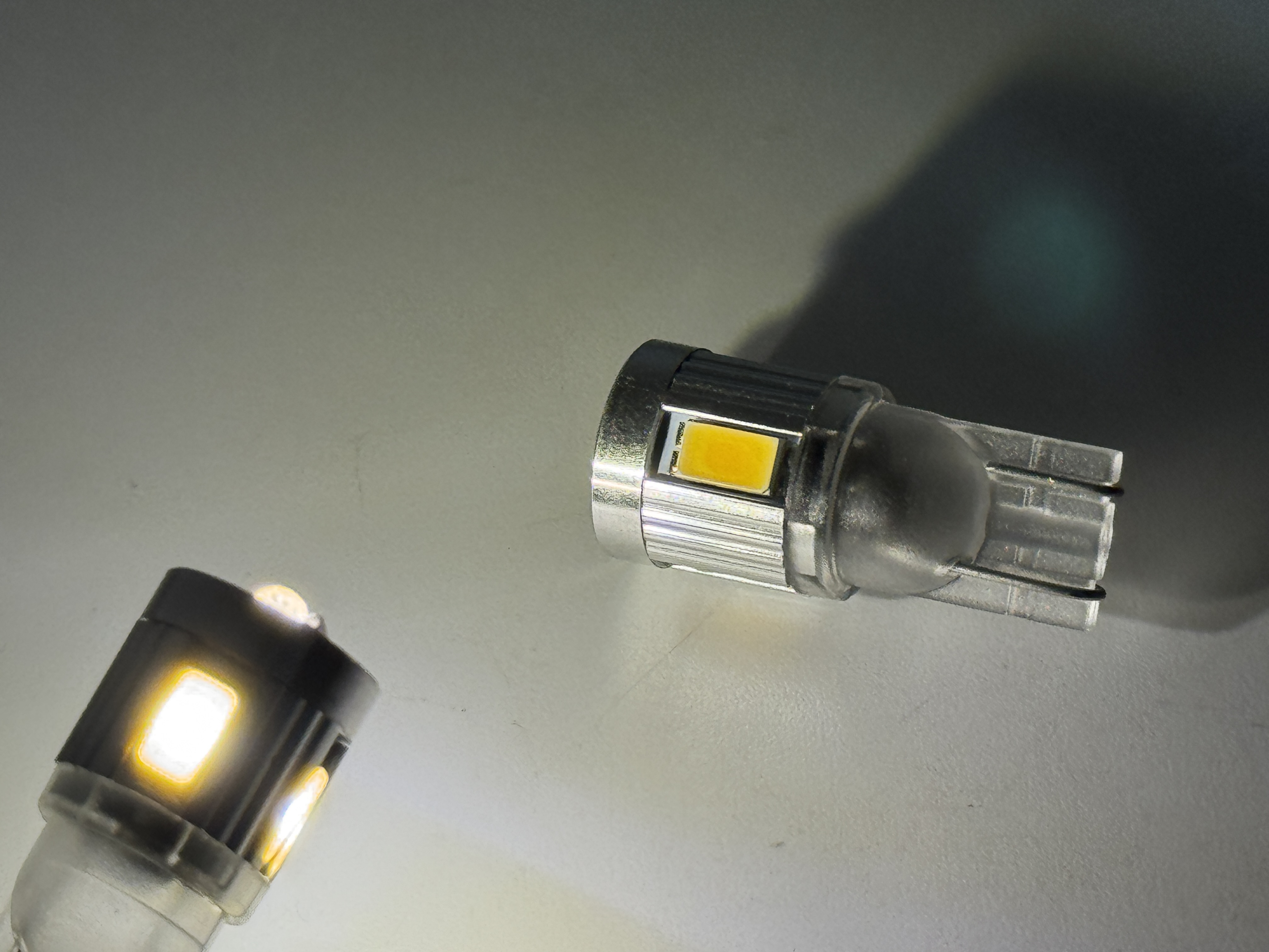 194 LED Bulb T10 Wedge Base 3 Watt + 2 Watt 12V AC or DC product 57842