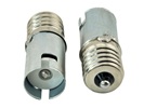 Rebaydo 2pcs E17 Male to BA15S Female Socket Converter 