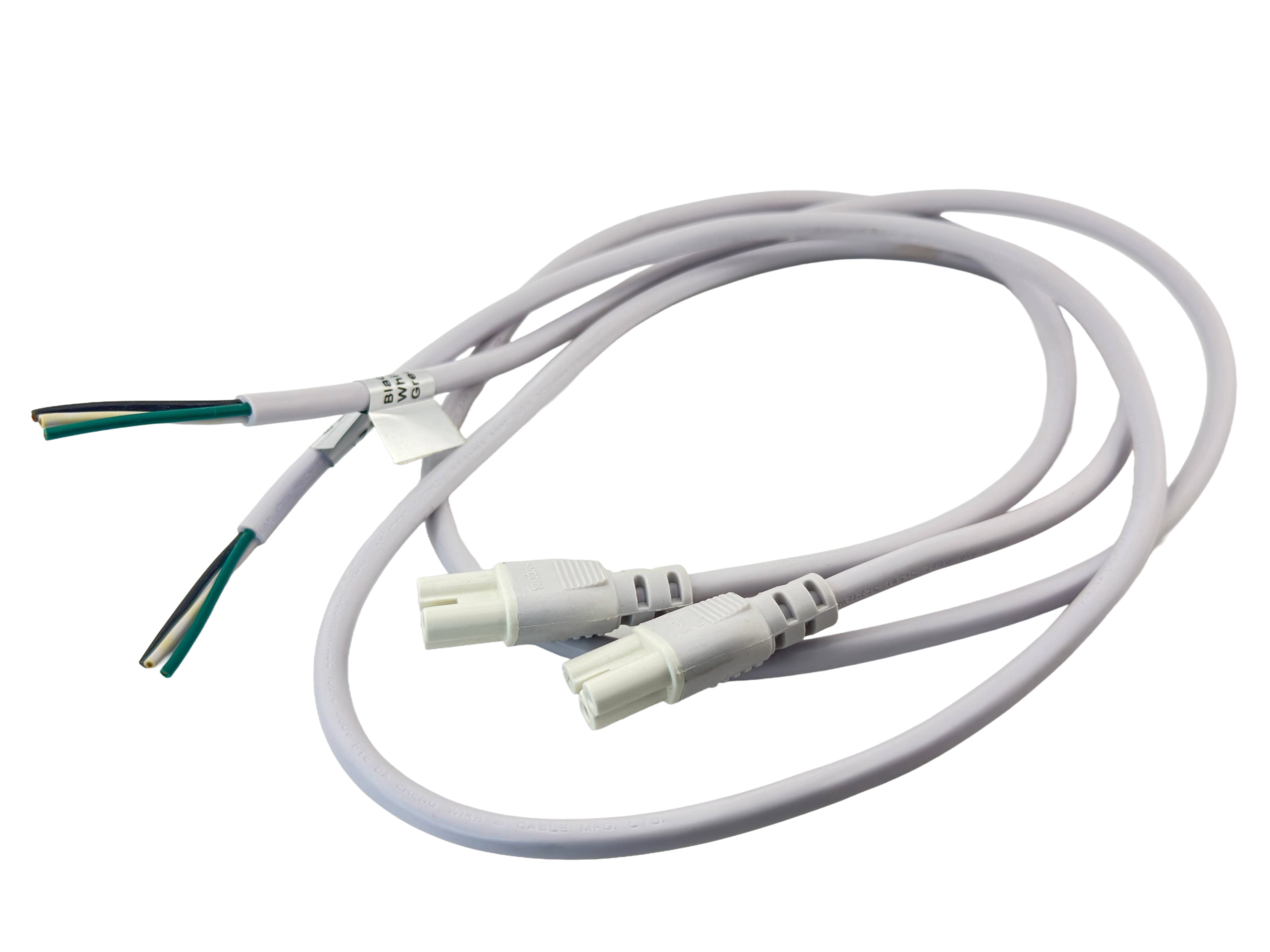 image of a t5 led fixture cable
