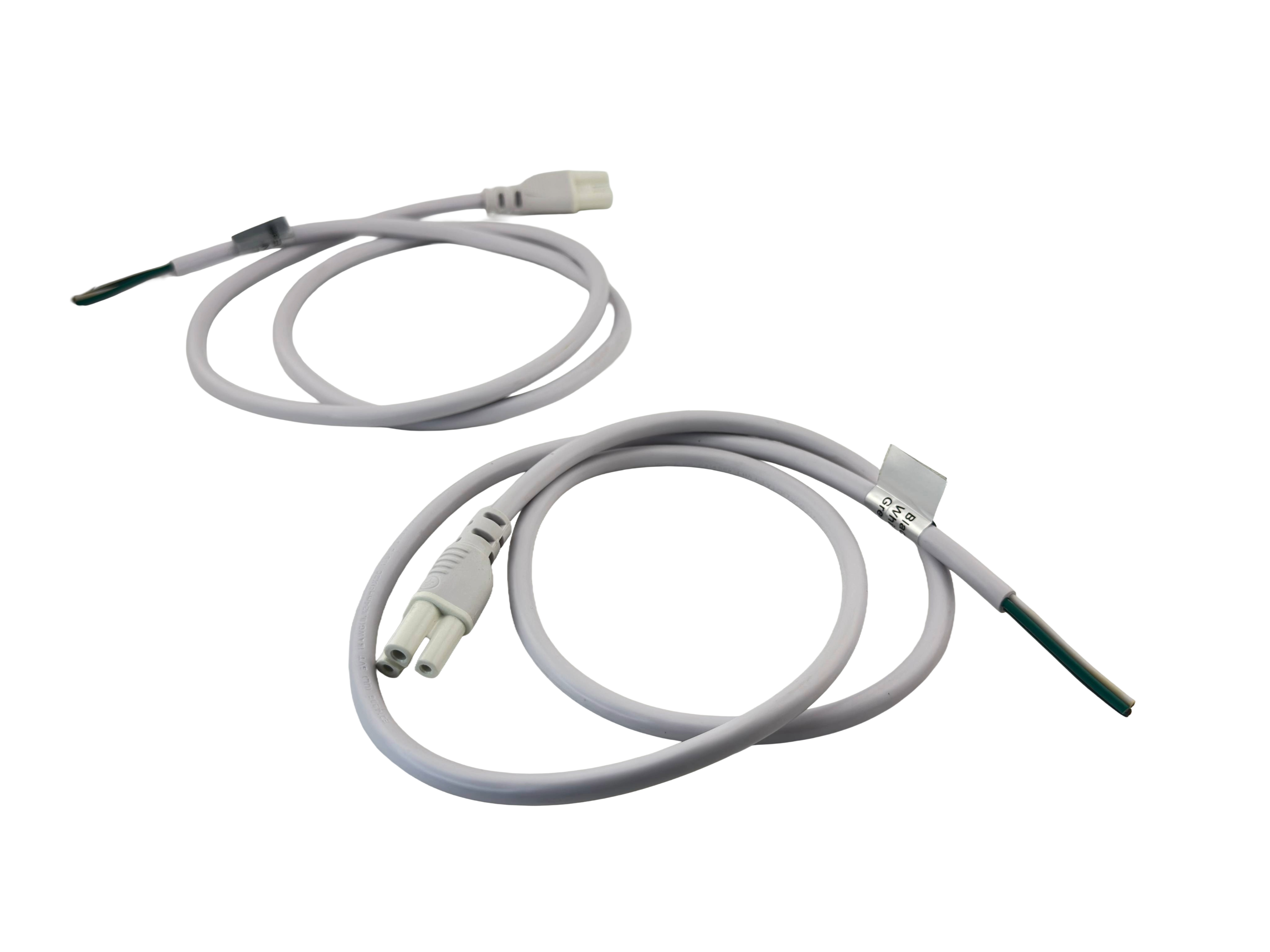 image of a t5 led fixture cable