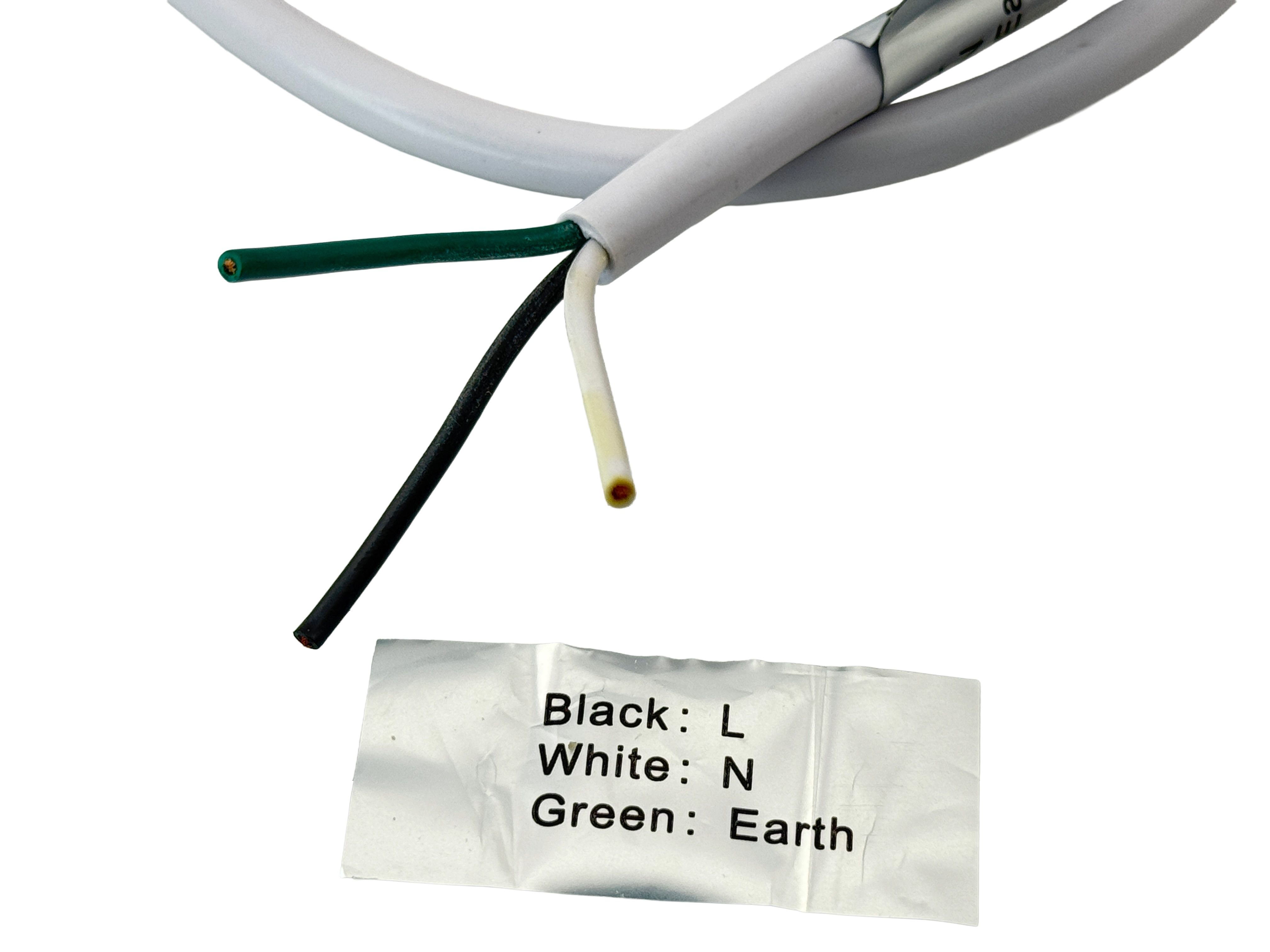 image of a t5 led fixture cable