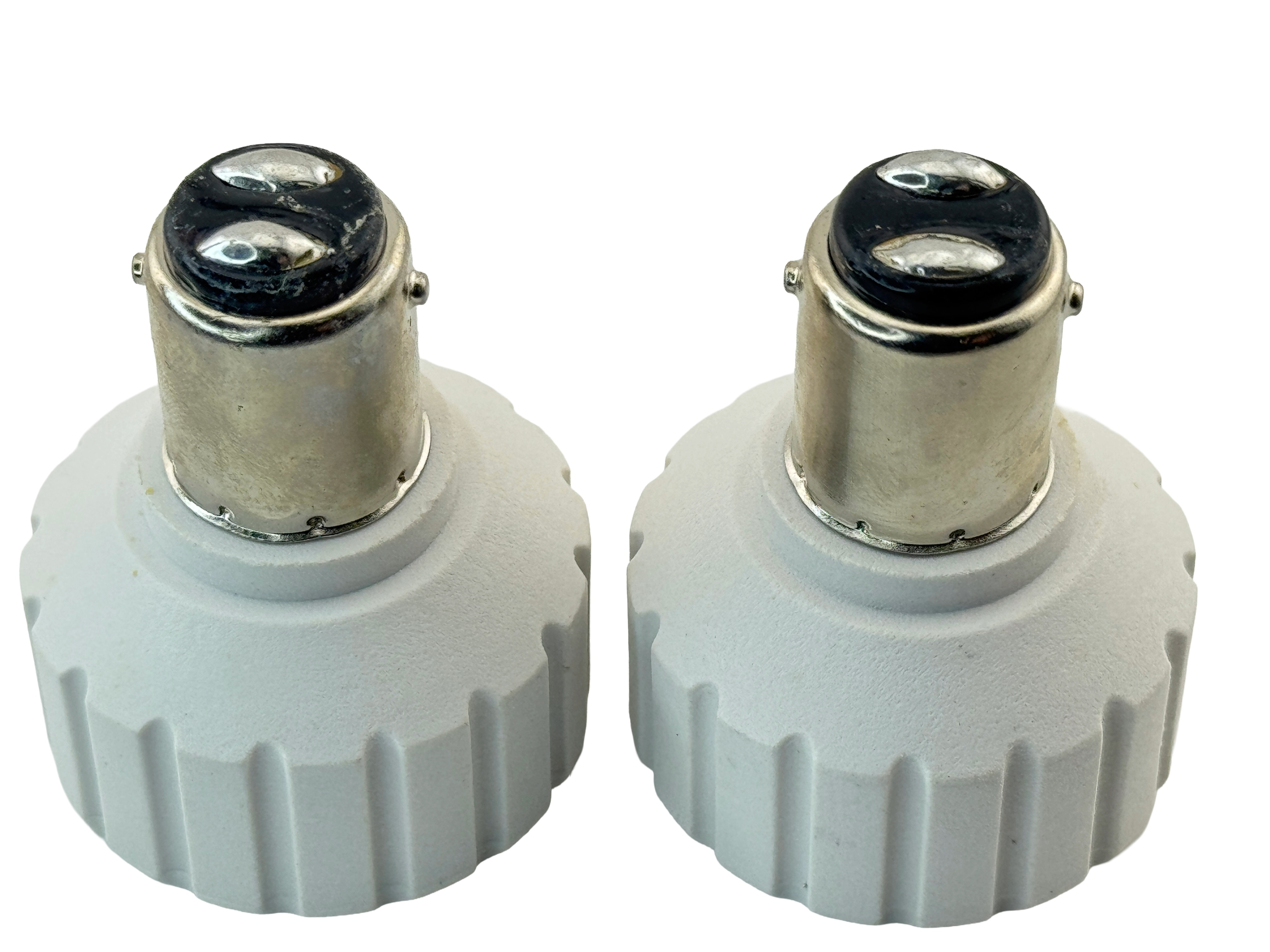 Rebaydo 2pcs BA15D Male to GZ10 Female Converter Adapter