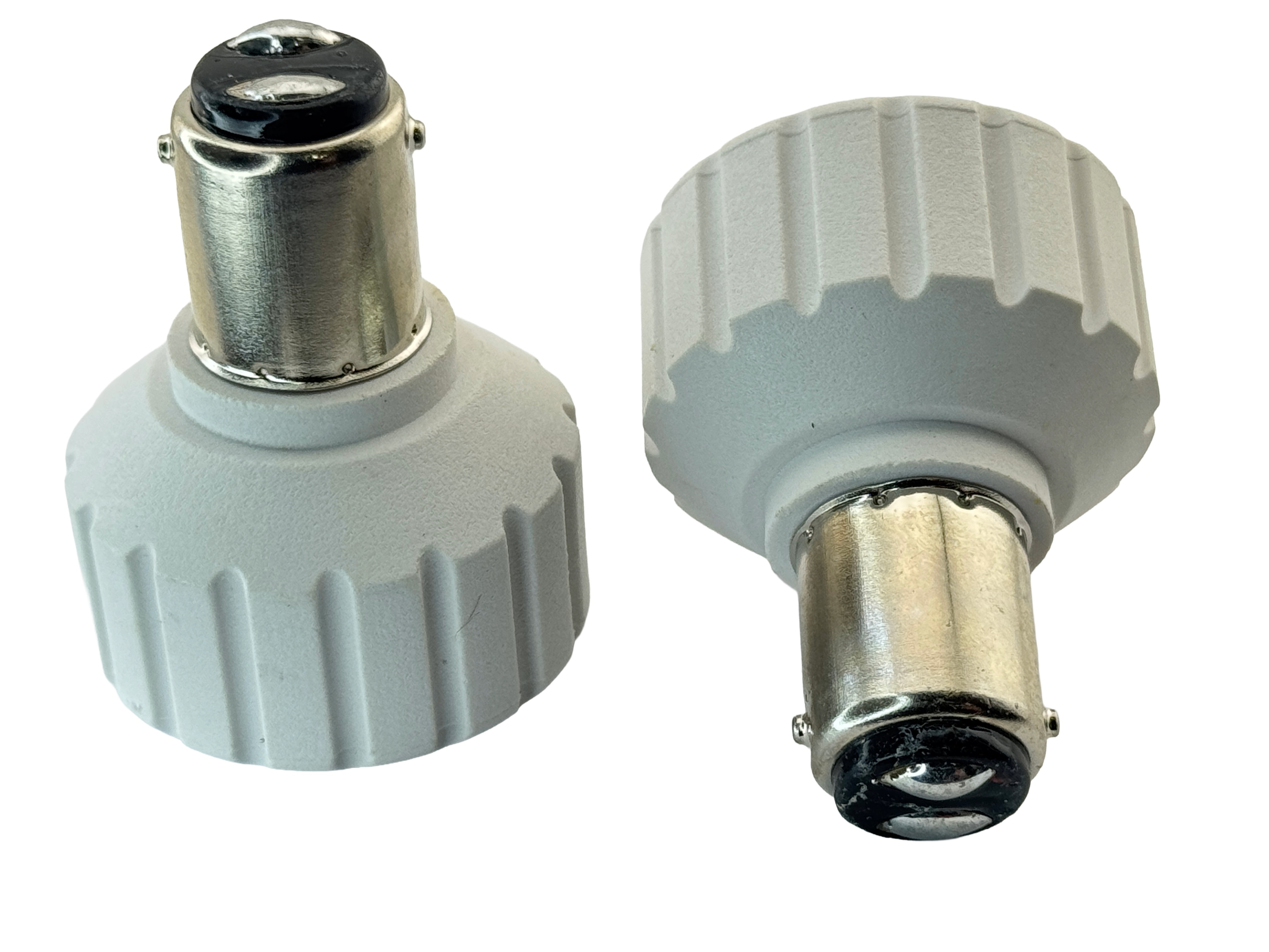 Rebaydo 2pcs BA15D Male to GZ10 Female Converter Adapter
