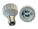 Rebaydo 2pcs BA15D Male to GZ10 Female Converter Adapter