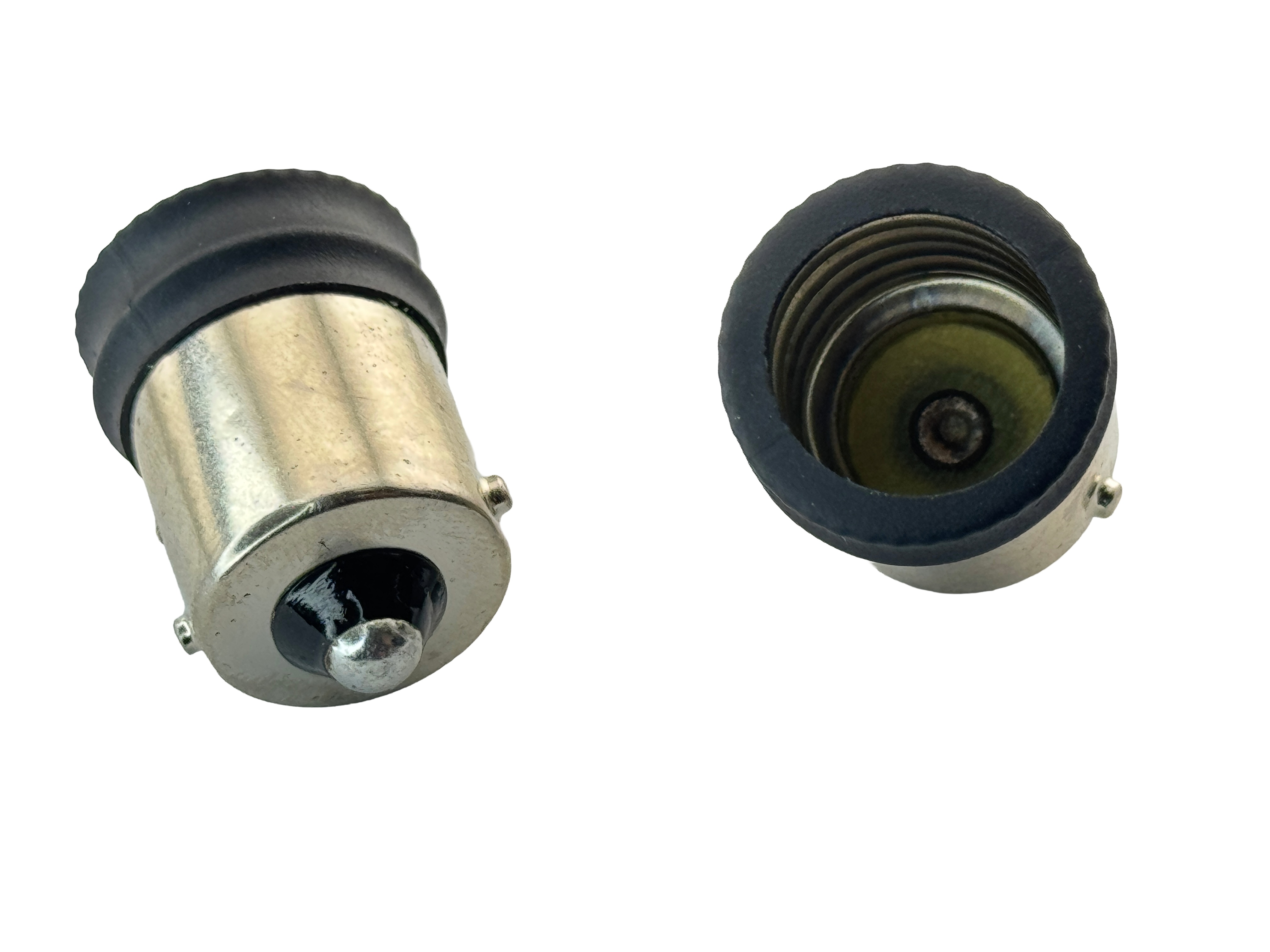 Rebaydo 2pcs BA15S male to E14 Screw female Adapter Converter