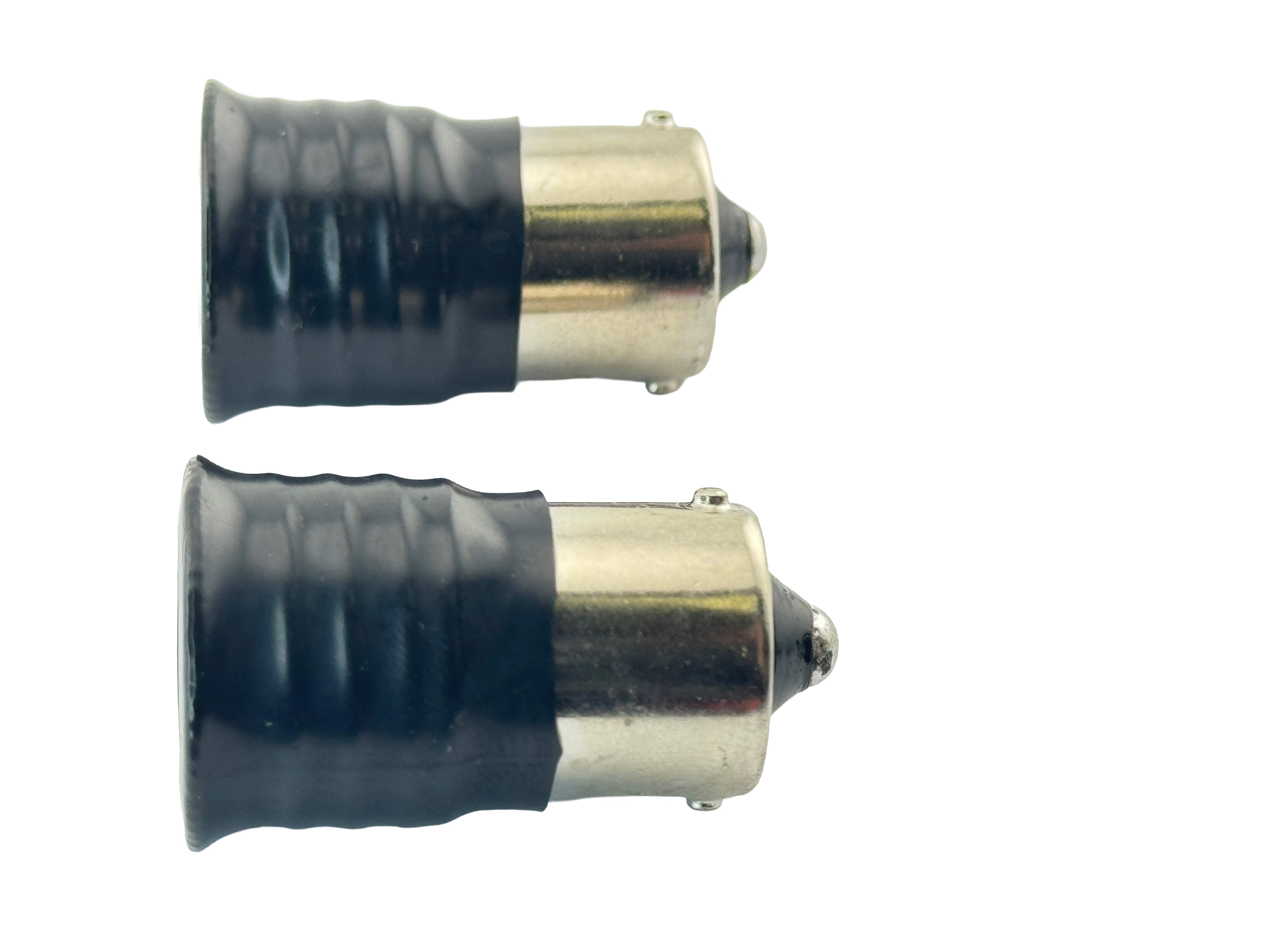 Rebaydo 2pcs BA15S male To E17 female Screw Converter