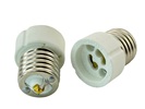 Rebaydo 2pcs E26/E27 Male to GU10 Female Ceramic Adapter Converter