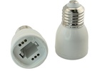 Rebaydo 2pcs E26/E27 Male to G24 2-Pin & 4-Pin Female Converter