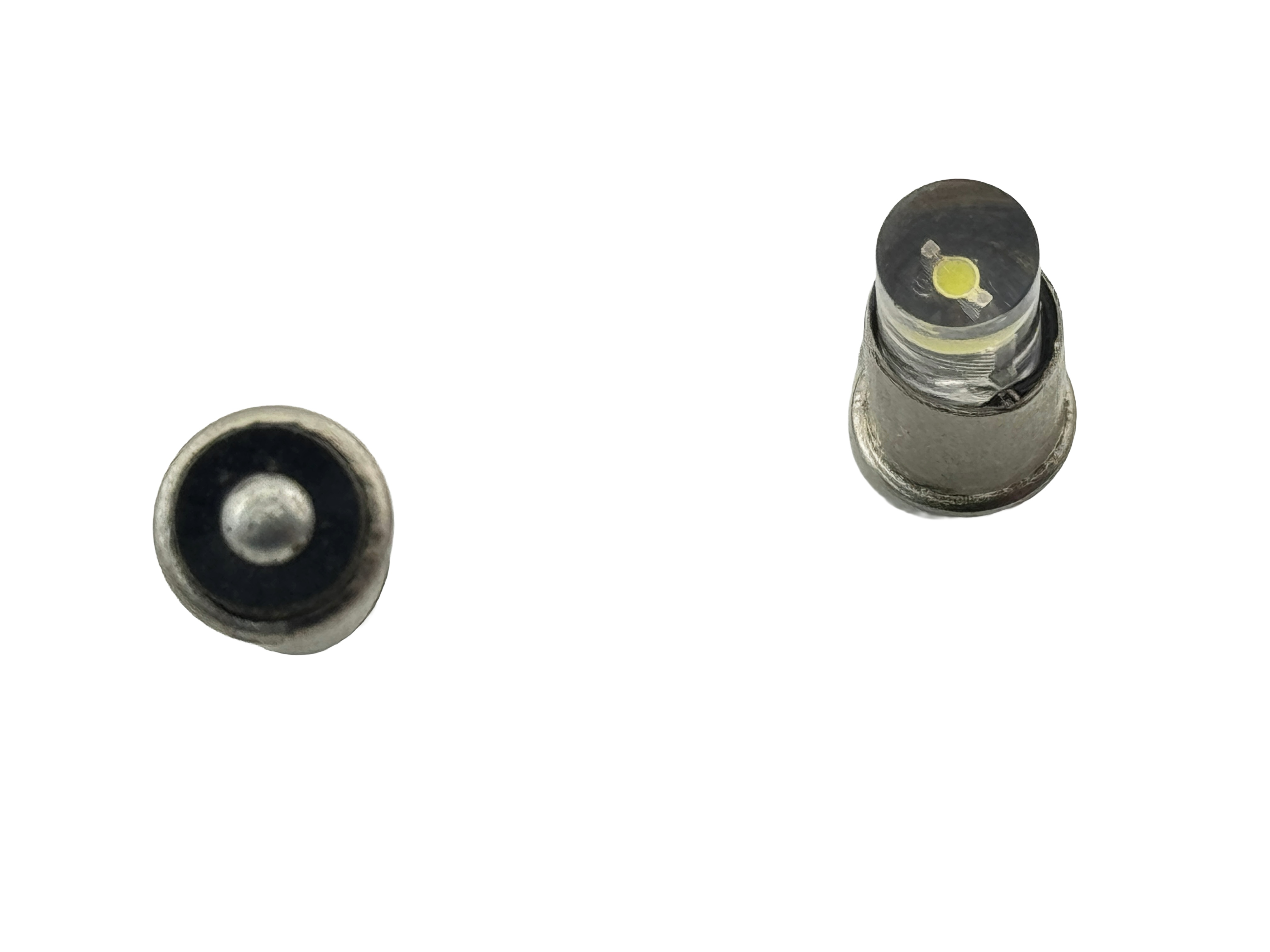 LMF12 LED Miniature Bulb SX65 Base 12 VDC Dimmable T-1 3/4 Midget Flanged product code 94575