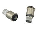 Rebaydo 2pcs LMF12 LED Miniature Bulb SX6S Base 12 VDC Dimmable  T-1 3/4 Midget Flanged