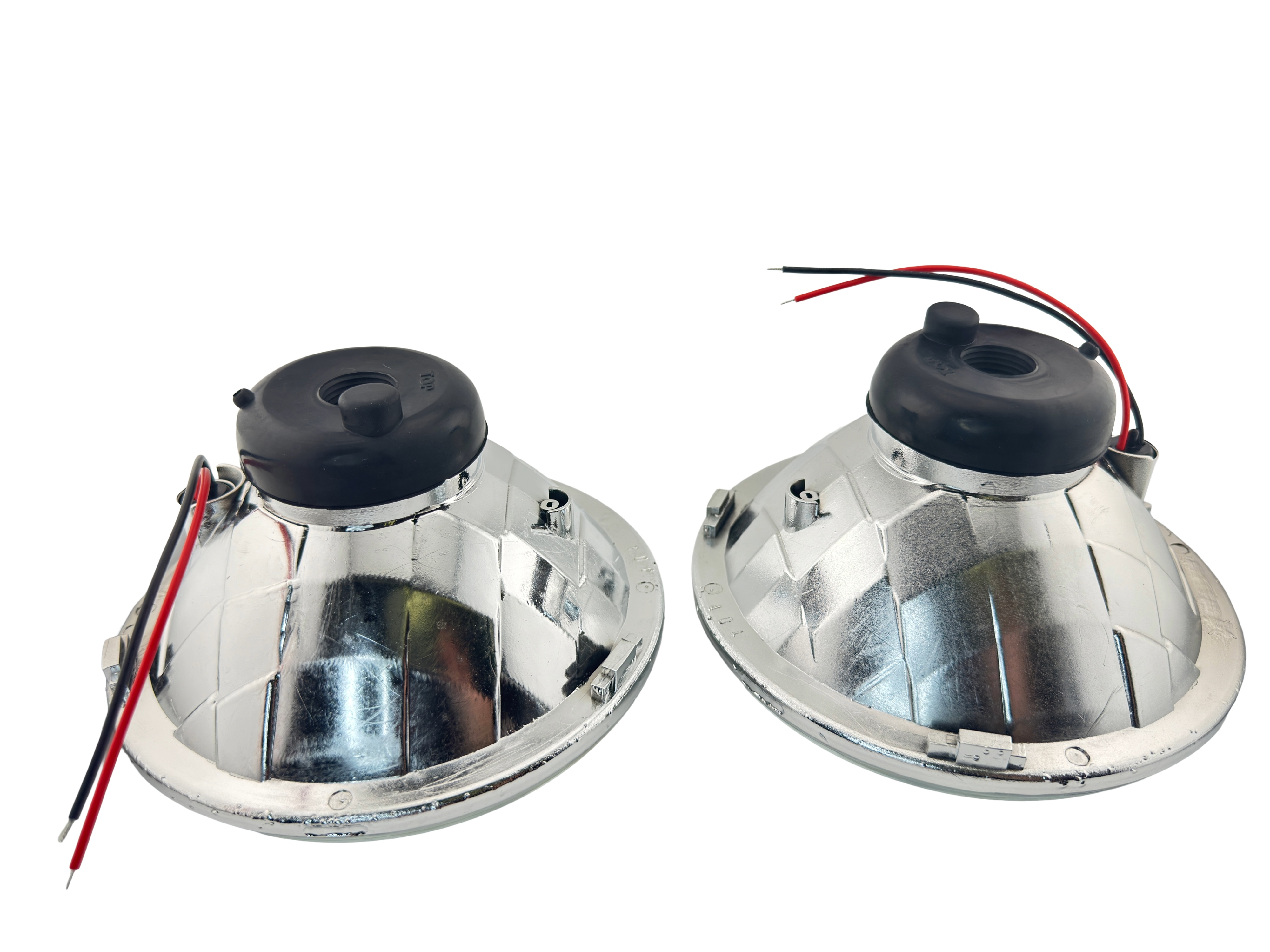 Headlight SemiSealed Housing 7" Round With Park Bulb Pair NCNRNW product 69854