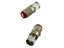 Rebaydo 2pcs E5 Midget Screw LED Flat Top 6 To 12 Volt DC Dim-able T1 3/4