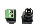Rebaydo 2pcs Connector female 5.5mm x 2.5mm 