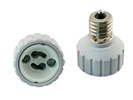 Rebaydo 2pcs E17 Screw male to GU10 female Adapter