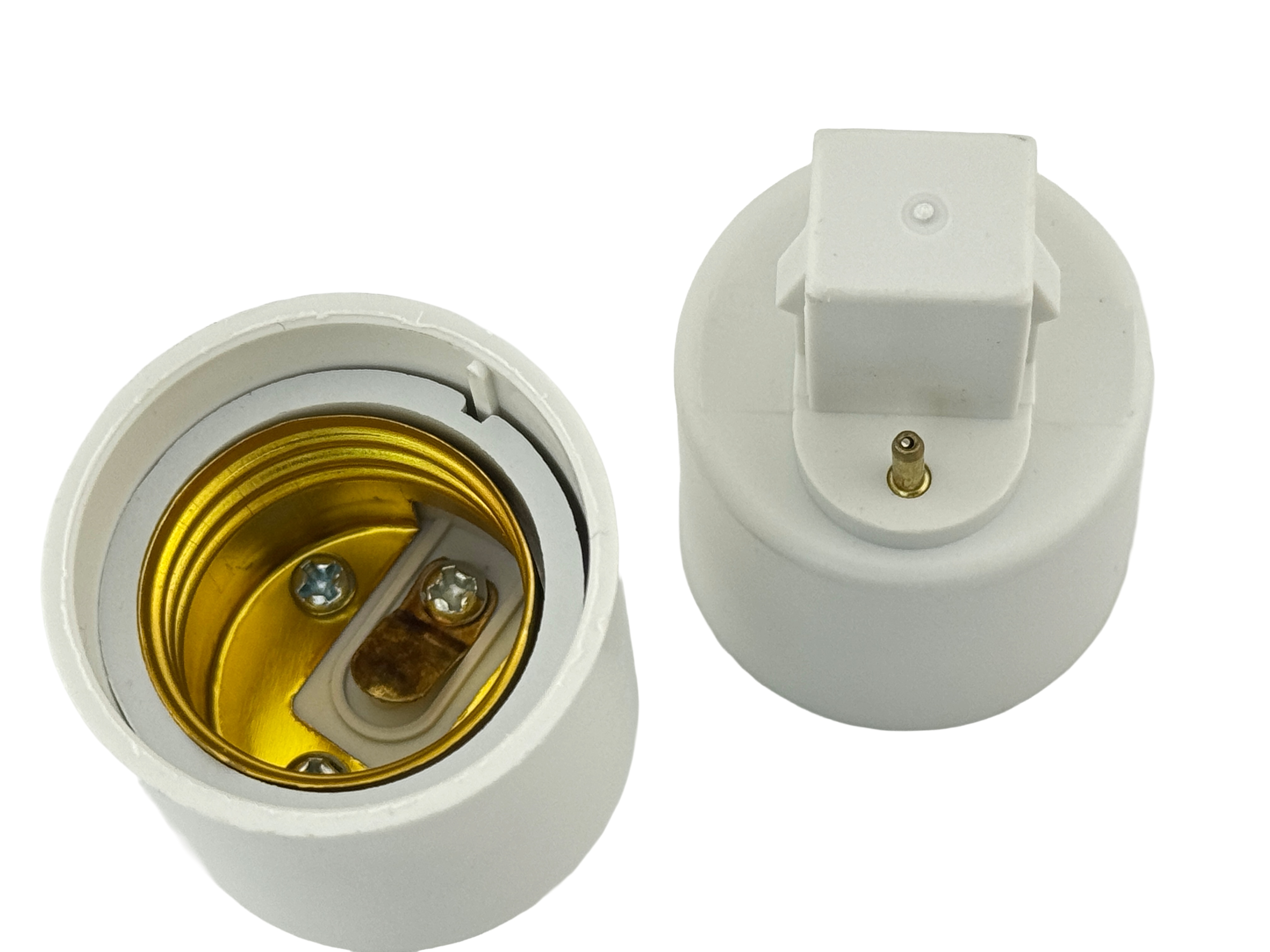 Rebaydo 2pcs G23 2 Pin male to E26 female Converter Adapter