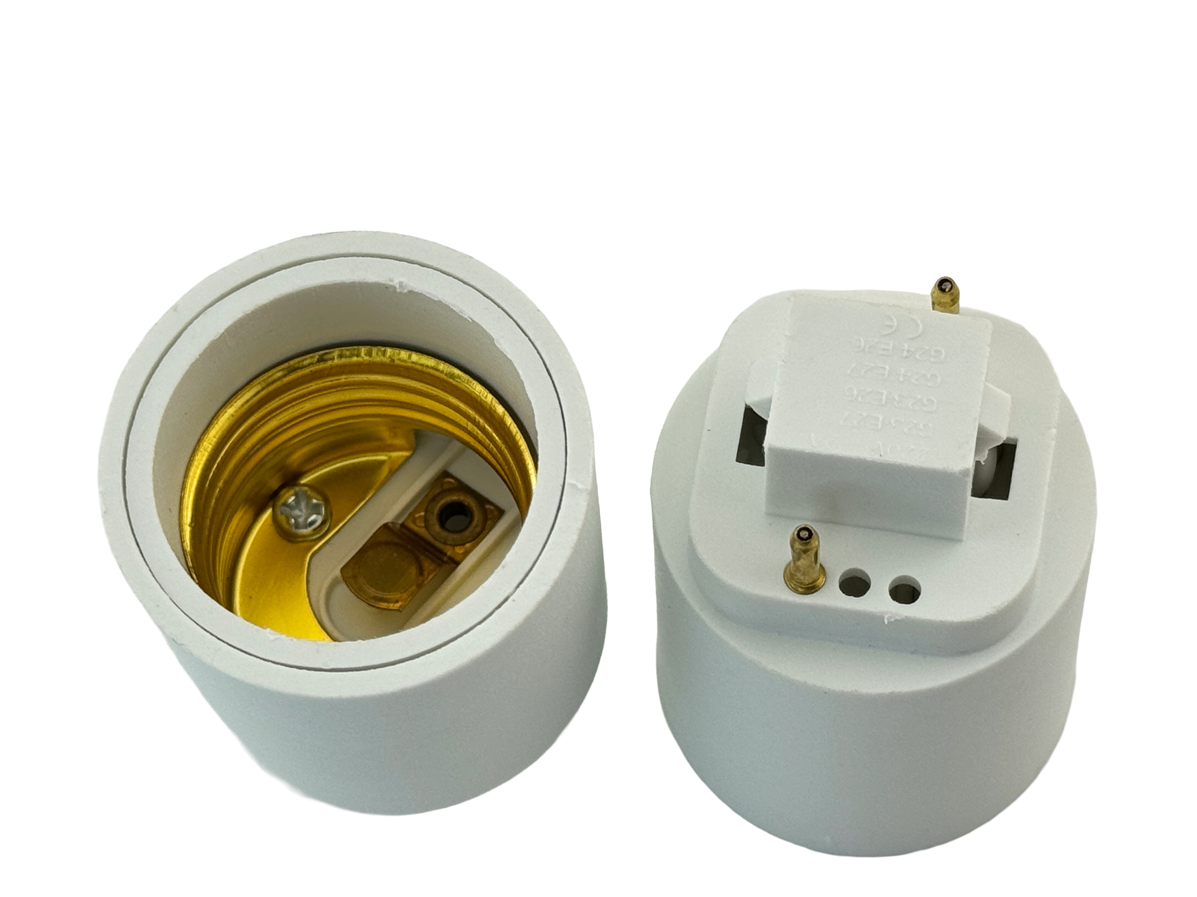 GX24 2 Pin to E26 converter product 28374