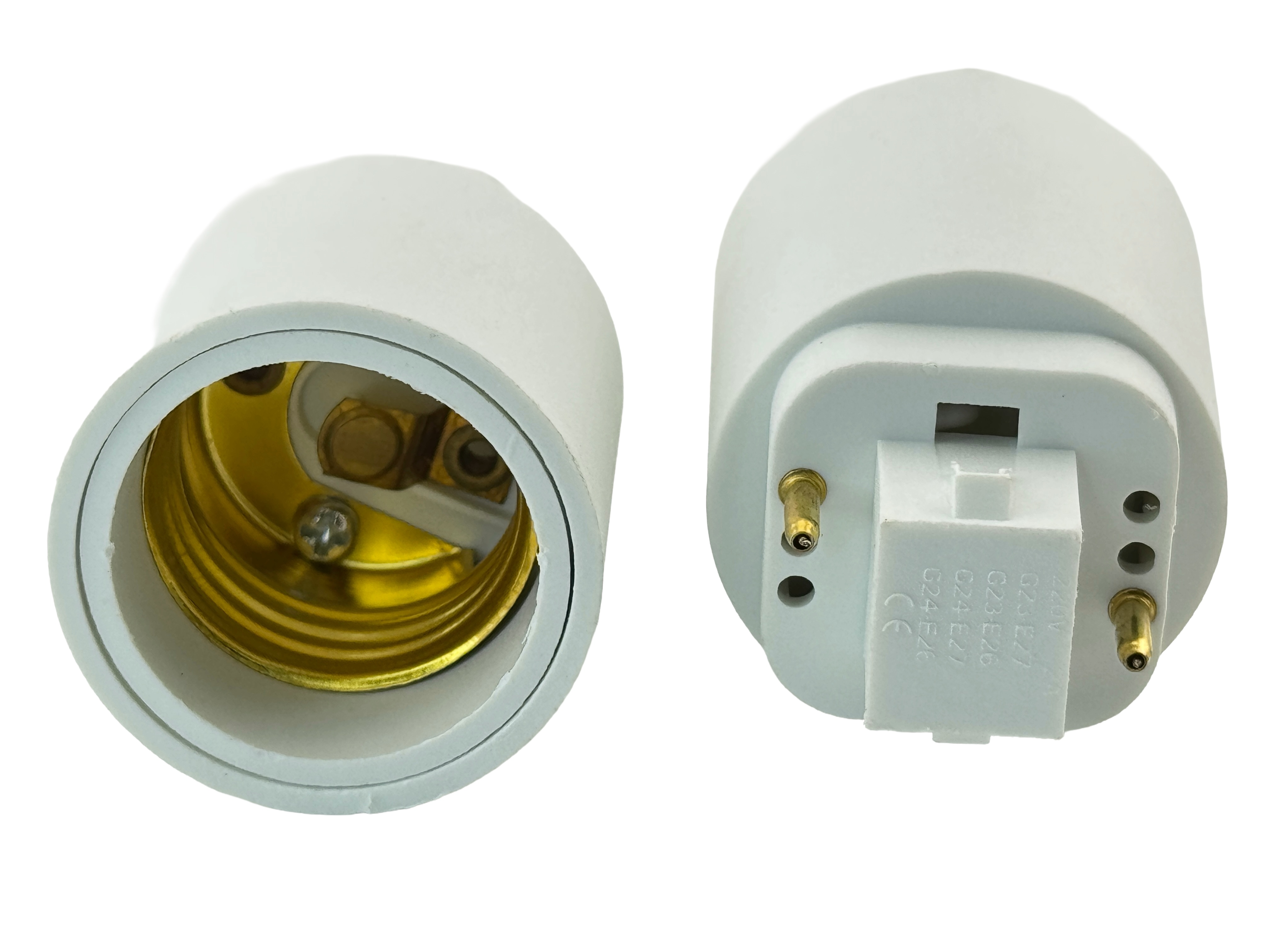 GX24 2 Pin to E26 converter product 28374