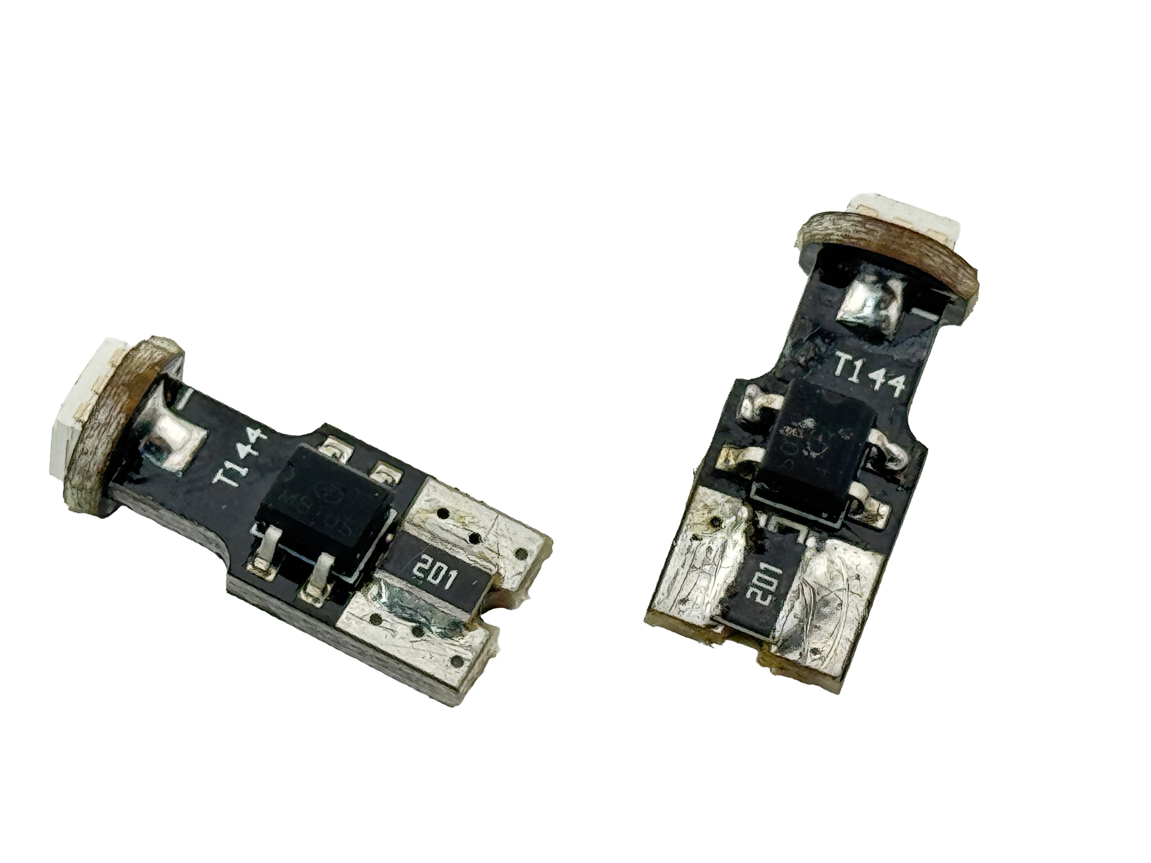 Rebaydo 2pcs T10 Wedge 5050 3 Chip LED Canbus T3 1/4