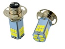 Rebaydo 2pcs P15D-30 LED Headlight 6 Volt 30 SMD Dual Hi Low Beam NCNRNW