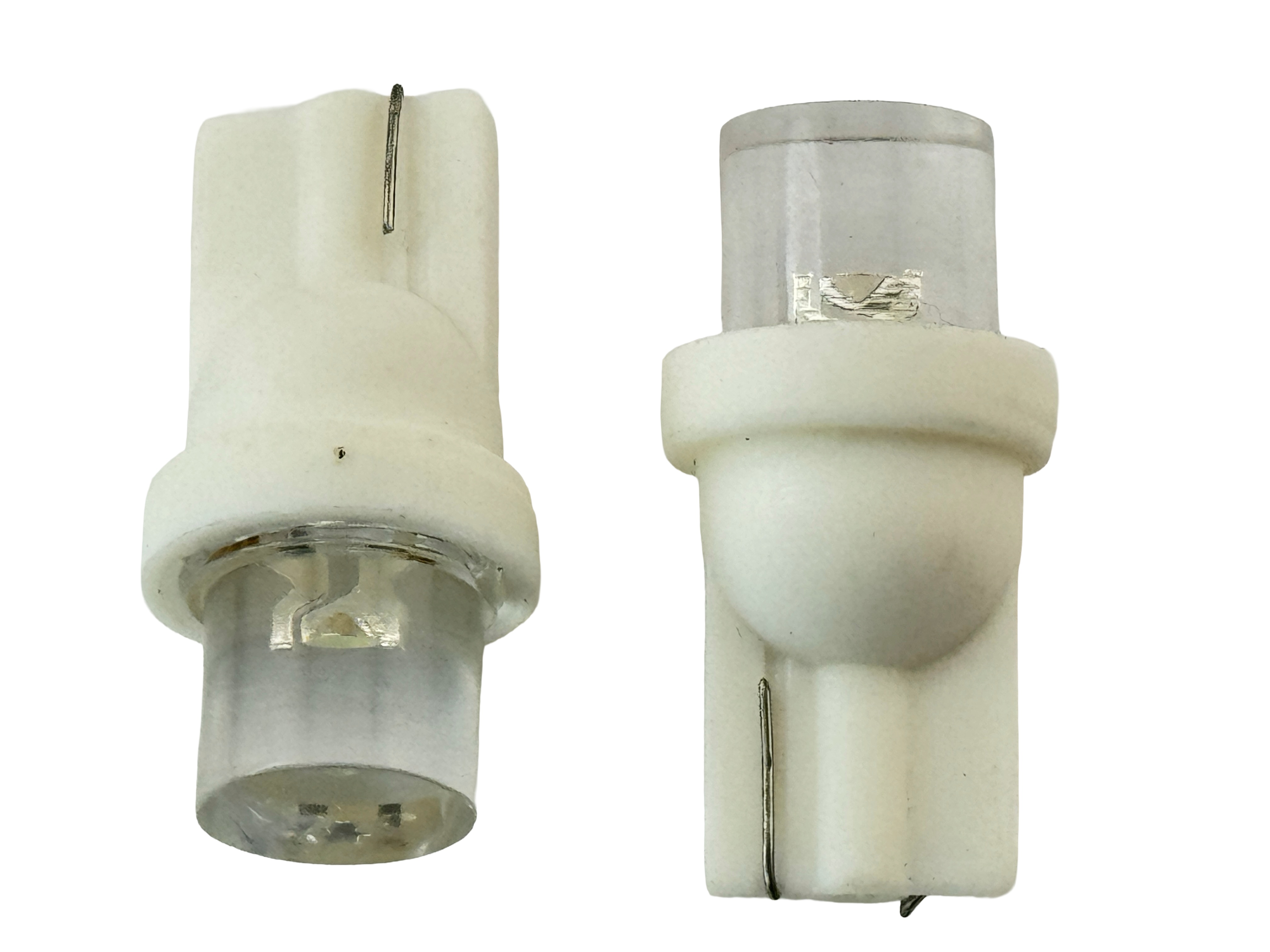 Rebaydo 2pcs Flat 1 L.E.D. T10 Wedge LED Lamp 12 VDC