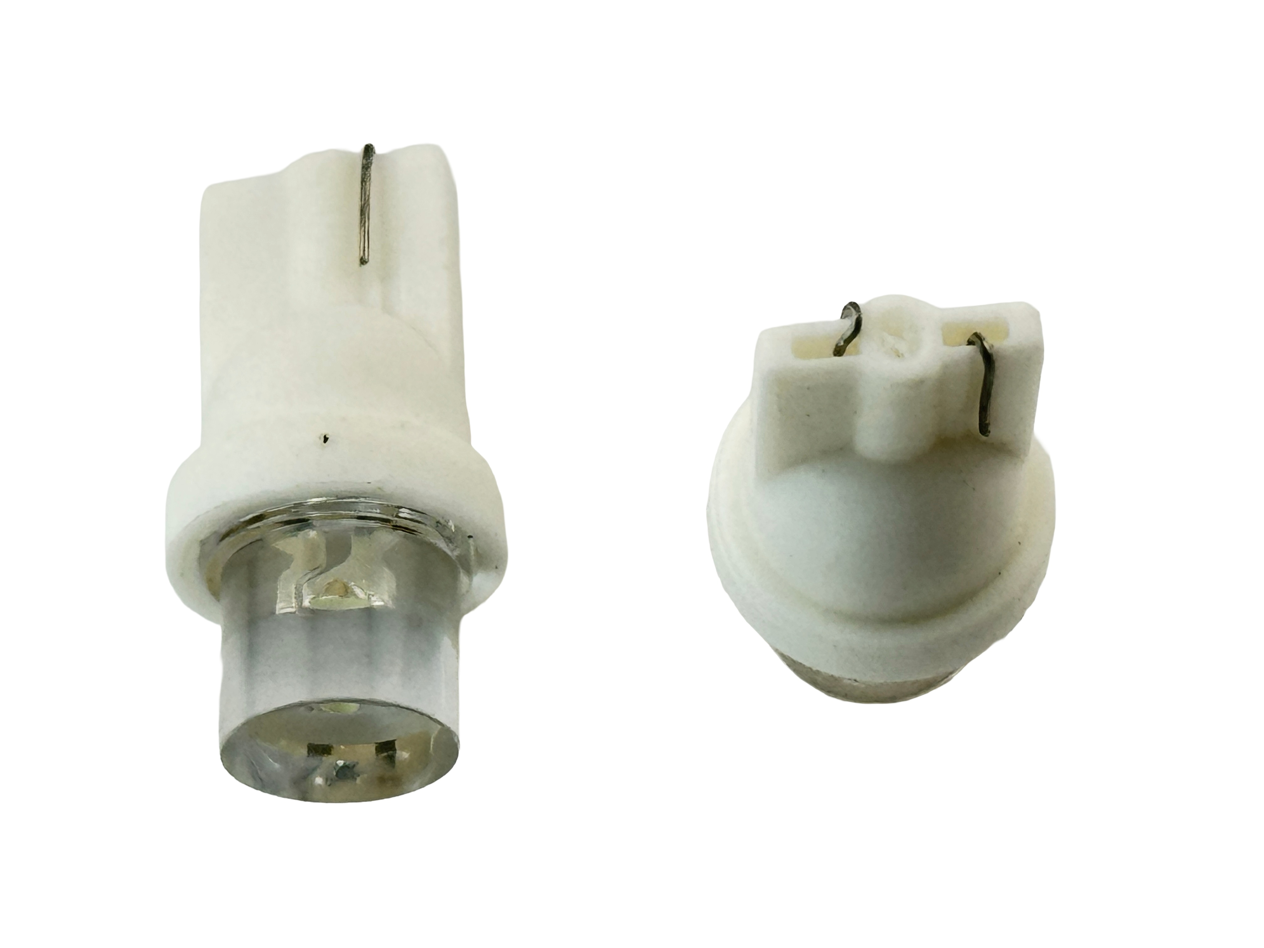 Rebaydo 2pcs Flat 1 L.E.D. T10 Wedge LED Lamp 12 VDC