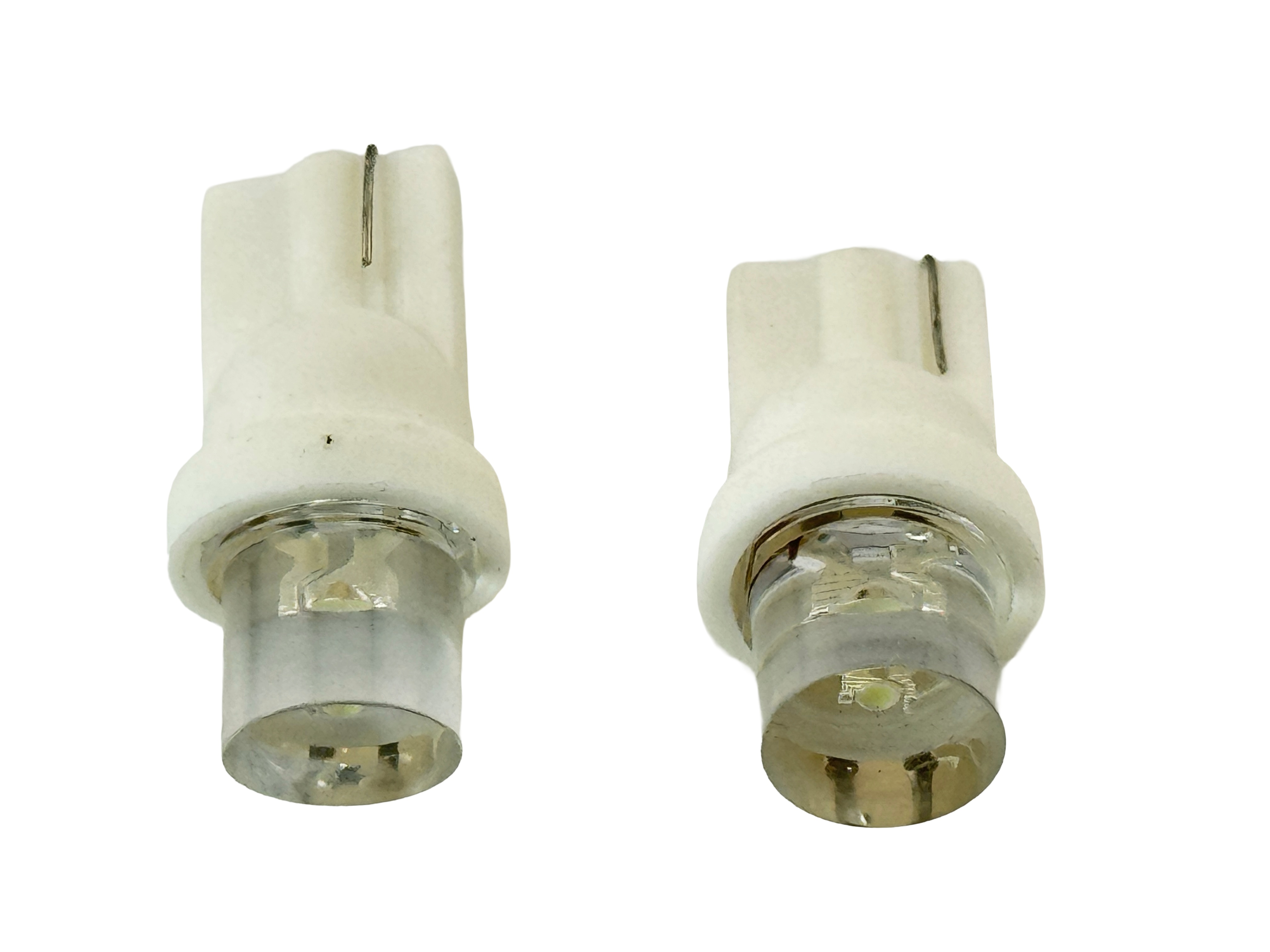 Rebaydo 2pcs Flat 1 L.E.D. T10 Wedge LED Lamp 12 VDC