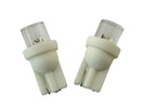 Rebaydo 2pcs Flat 1 L.E.D. T10 Wedge LED Lamp 12 VDC