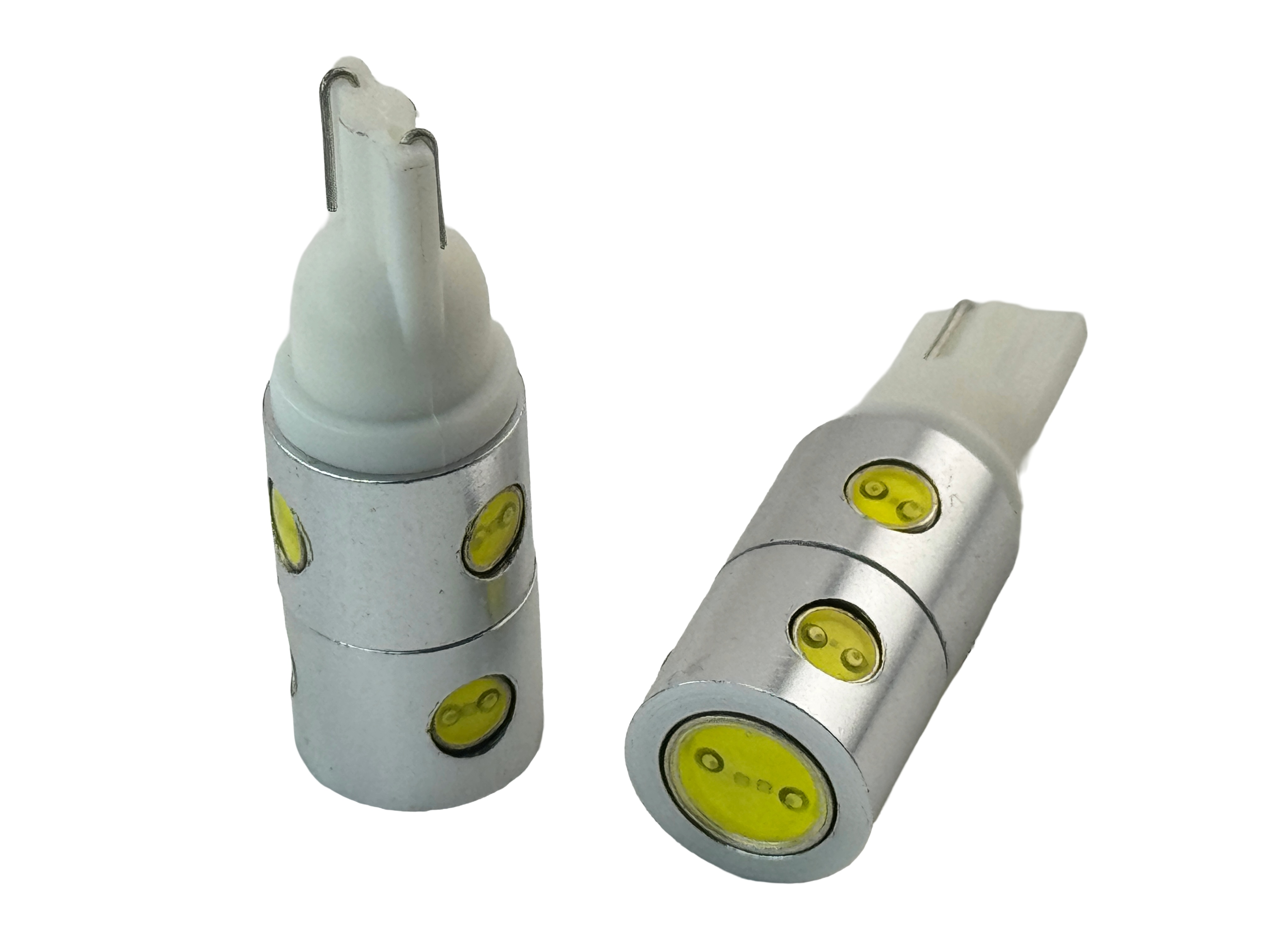 Rebaydo 2pcs LED Bulb T10 Wedge 12 Volt DC