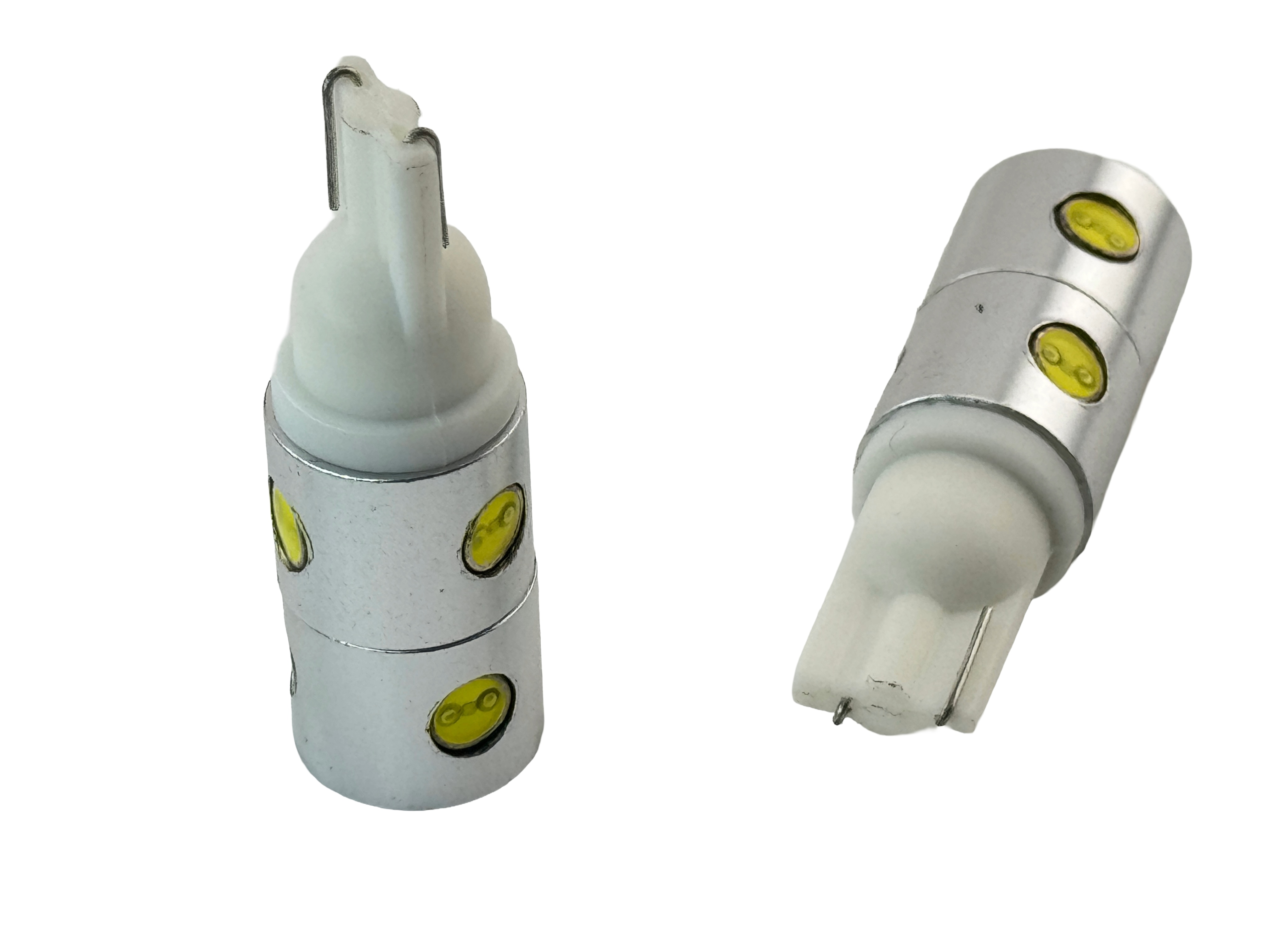 Rebaydo 2pcs LED Bulb T10 Wedge 12 Volt DC
