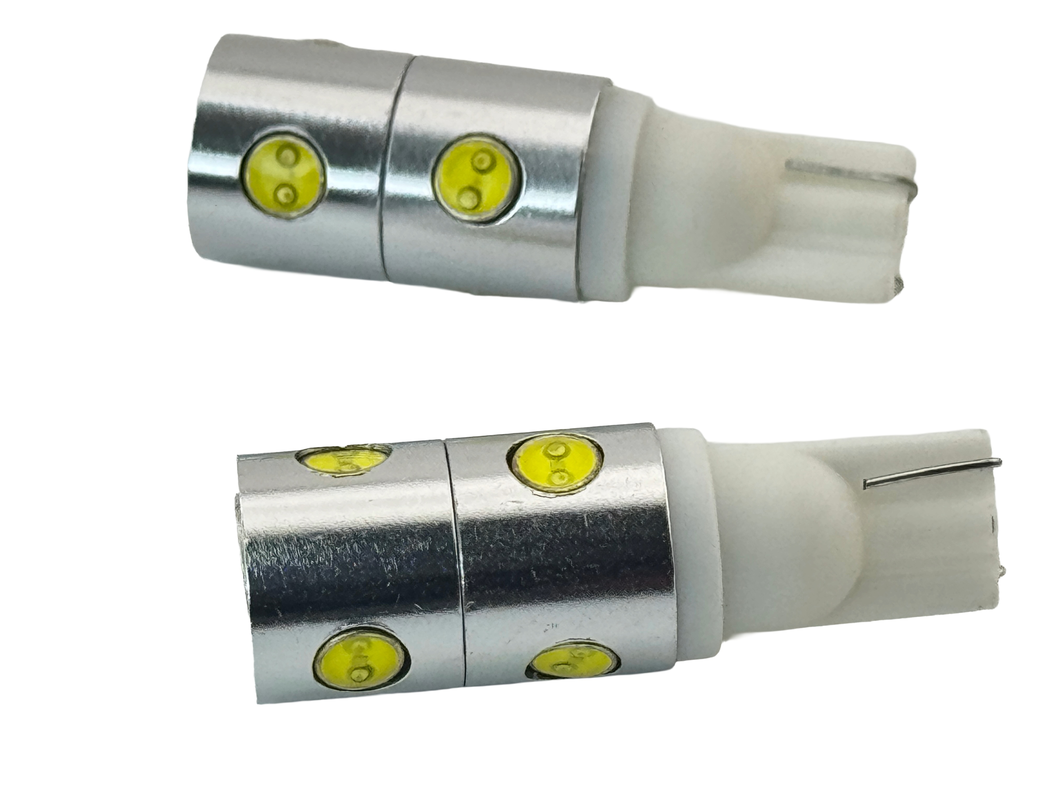 Rebaydo 2pcs LED Bulb T10 Wedge 12 Volt DC