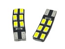 Rebaydo 2pcs T10 Wedge 12 SMD 5730 12 Volt DC CAN Bus 4 Watt
