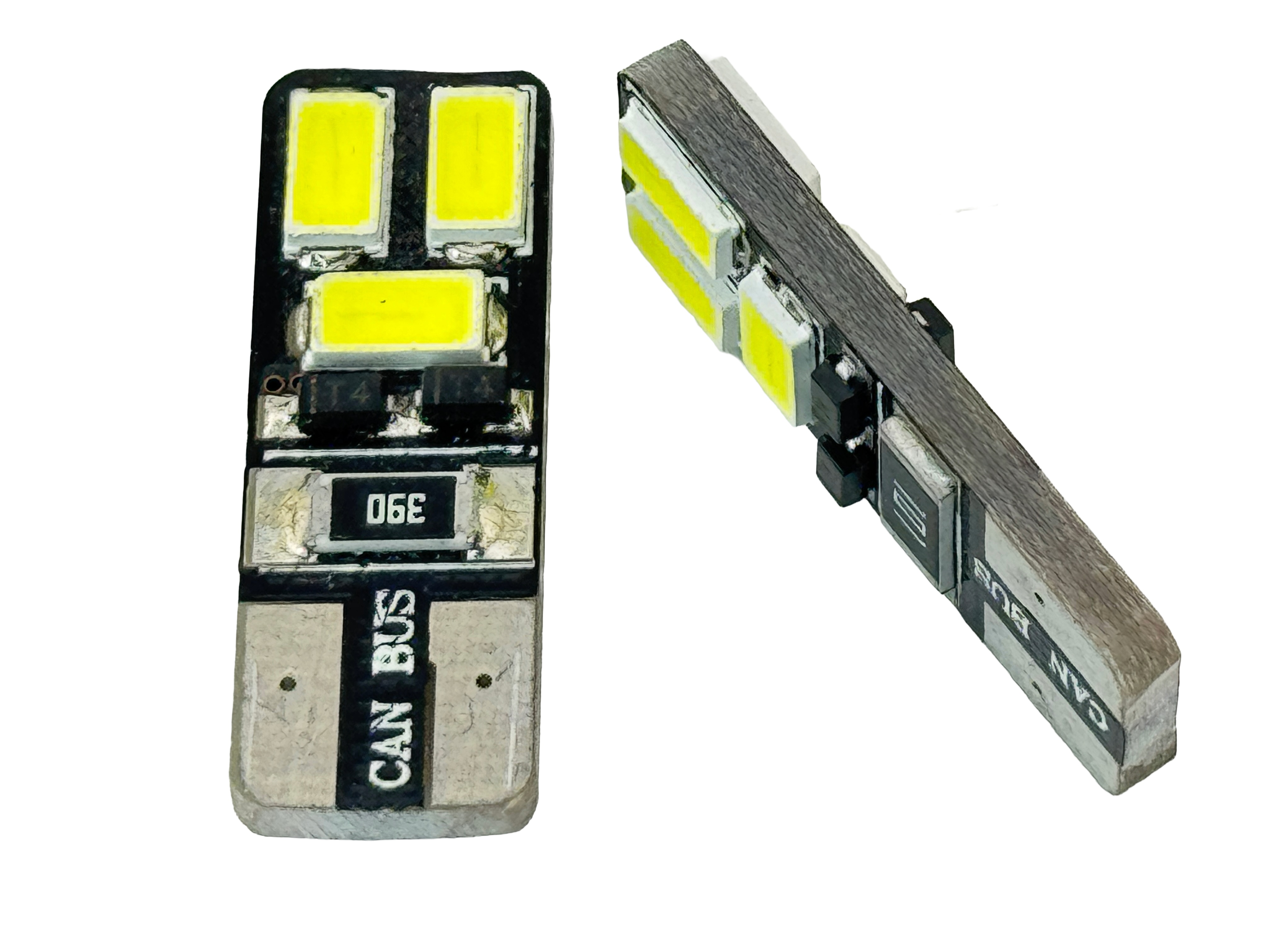 Rebaydo 2pcs T10 Wedge Canbus 6 LED 5630SMD 12 Volt AC/DC 120 Viewing