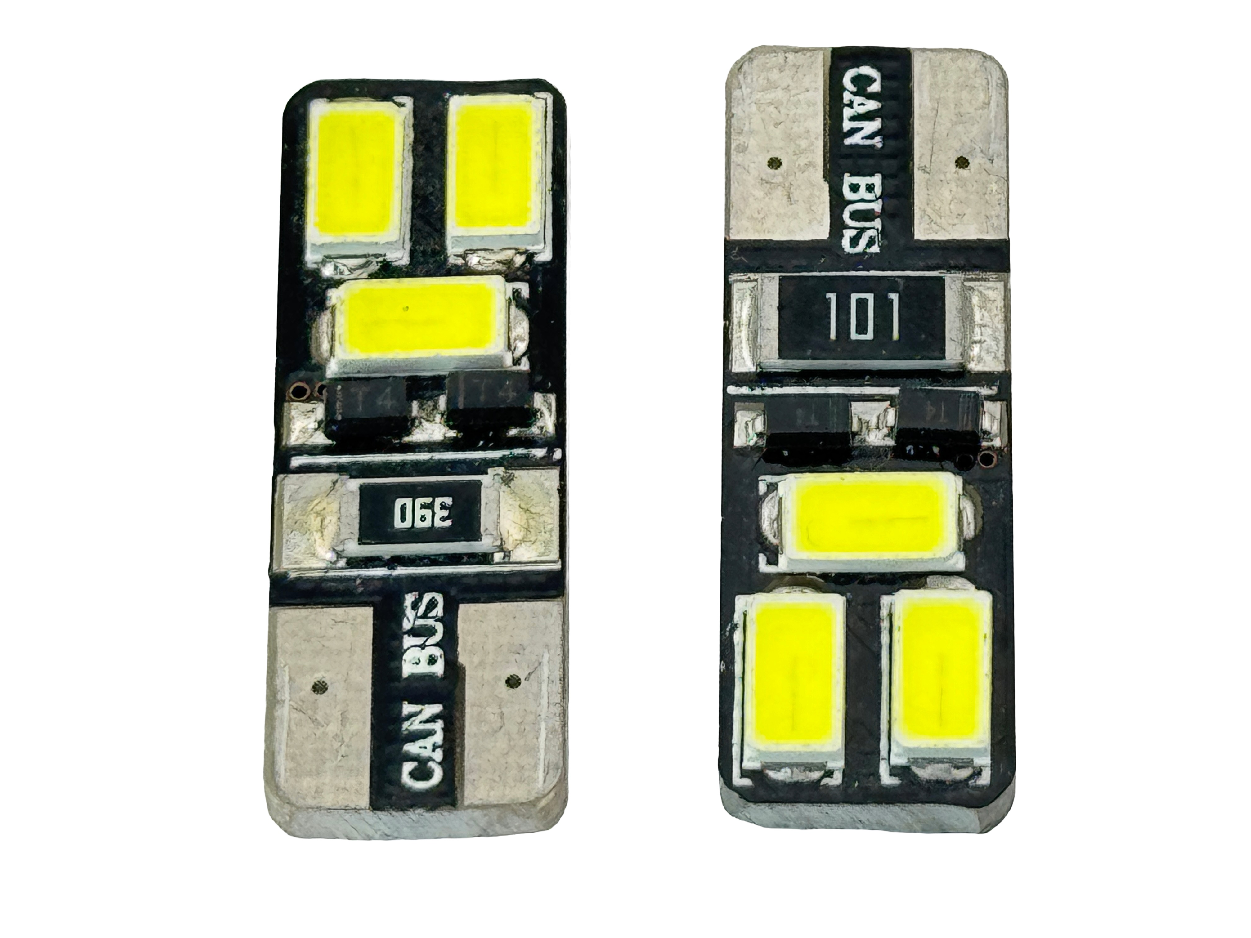 Rebaydo 2pcs T10 Wedge Canbus 6 LED 5630SMD 12 Volt AC/DC 120 Viewing