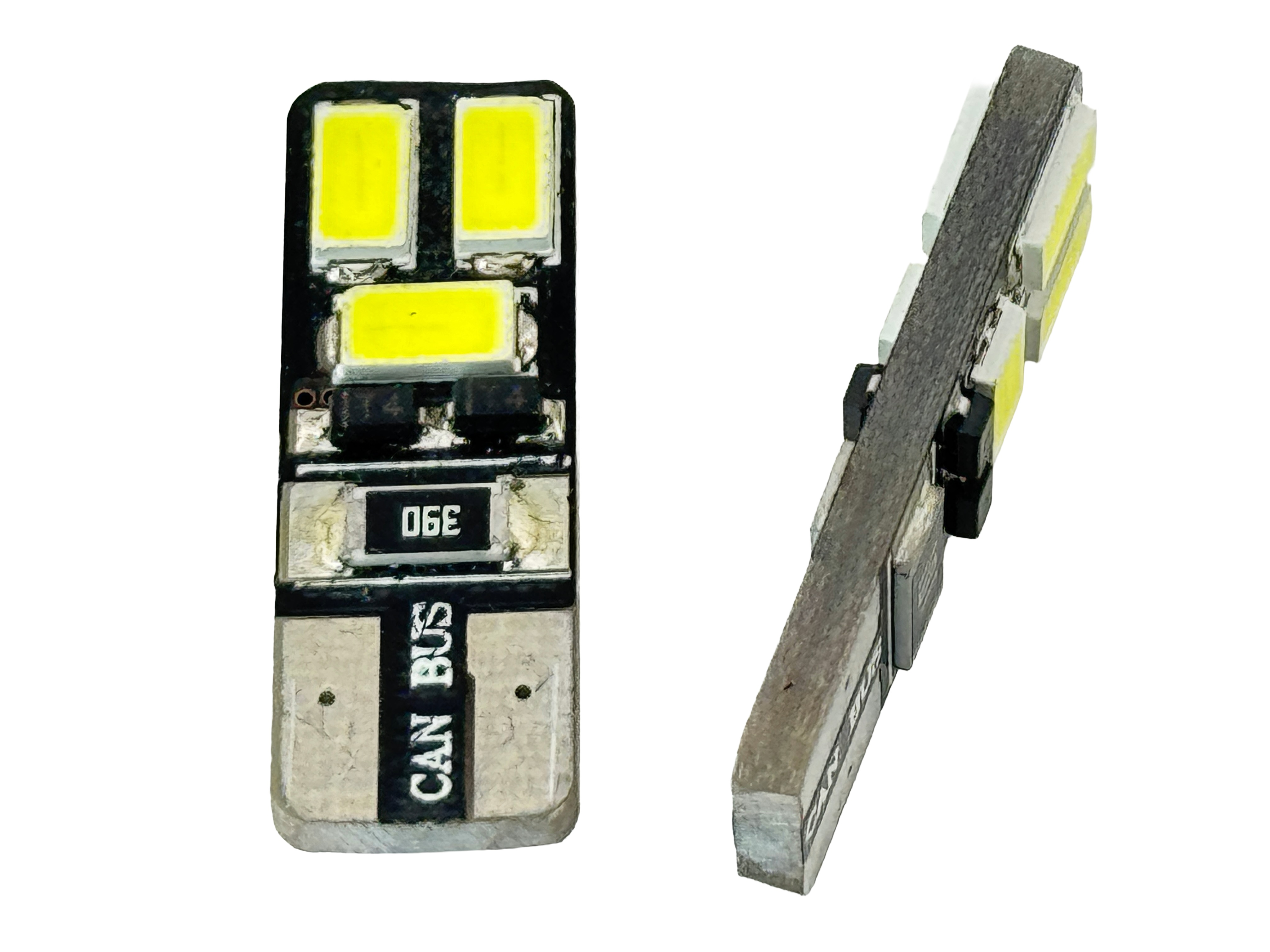 Rebaydo 2pcs T10 Wedge Canbus 6 LED 5630SMD 12 Volt AC/DC 120 Viewing