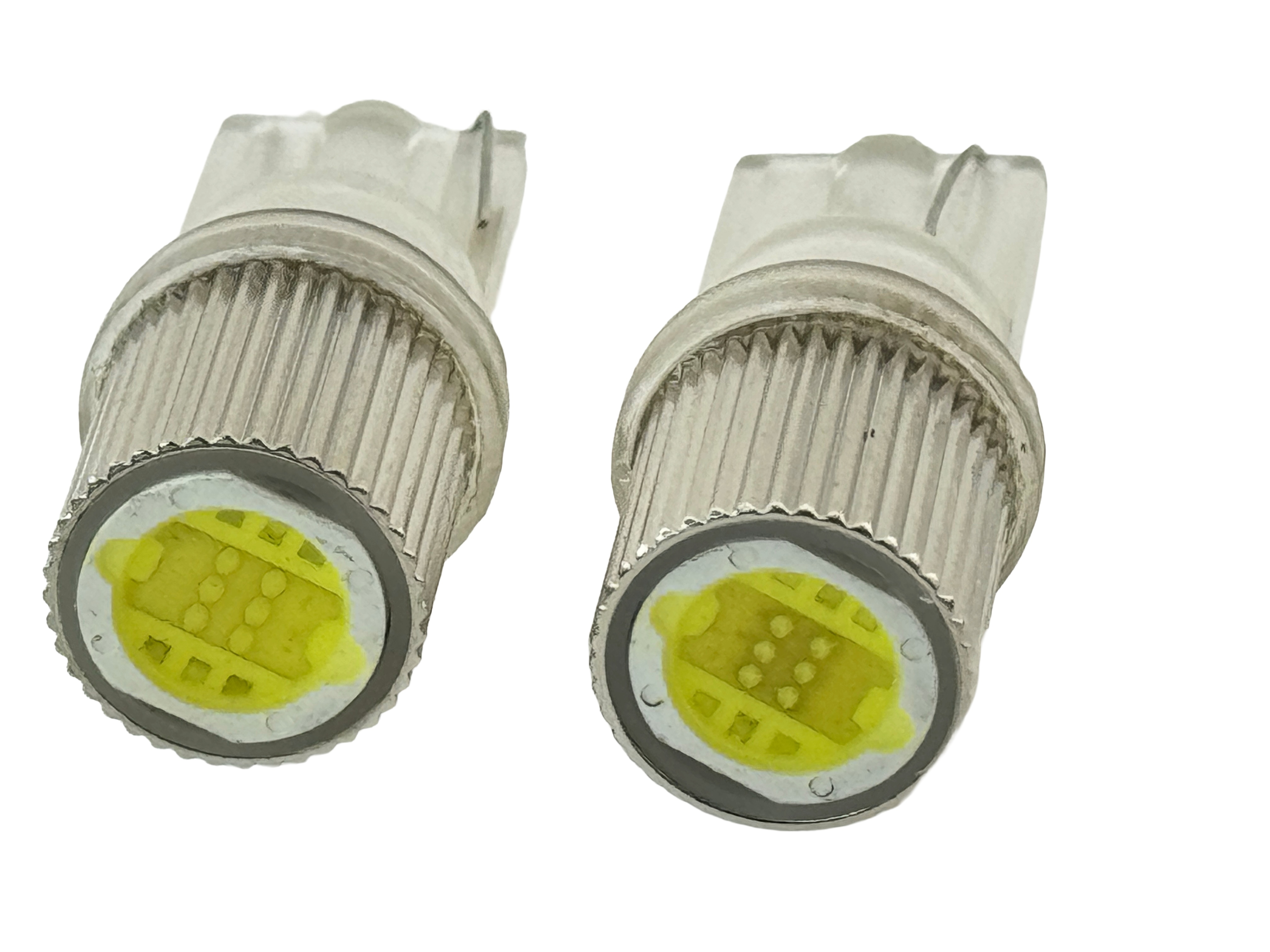 Rebaydo 2pcs T10 Wedge 1 Watt MCOB LED 12 VDC