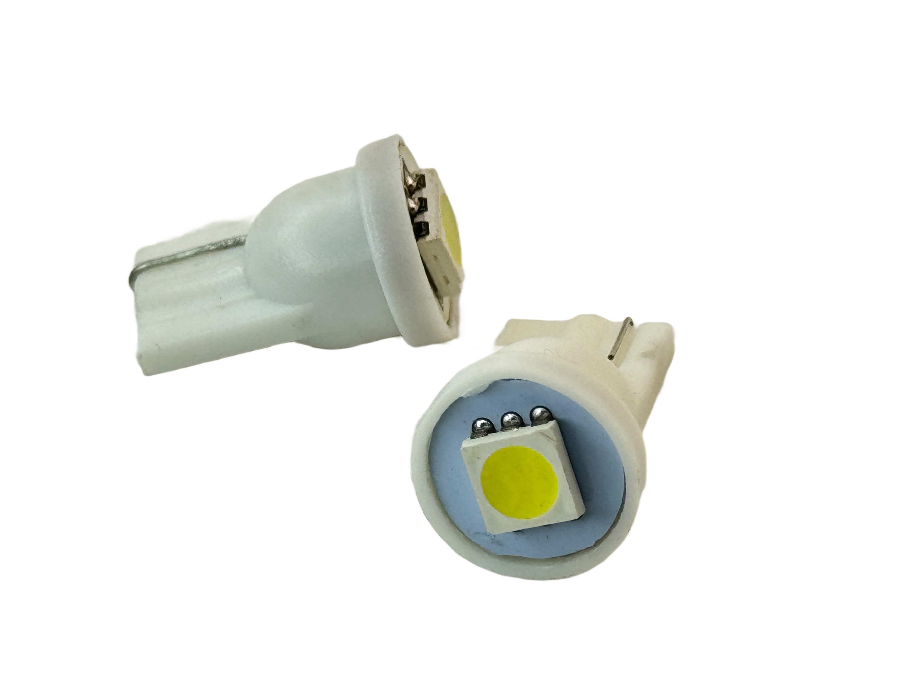 Rebaydo 2pcs T10 Wedge 1 SMD 5050 LED 3 Chip 12 VDC