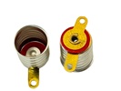 Rebaydo 2pcs E10 Screw Base Socket with Solderable Tabs 