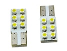 Rebaydo 2pcs T10 Wedge Ultra Bright 6 SMD 12V DC/AC