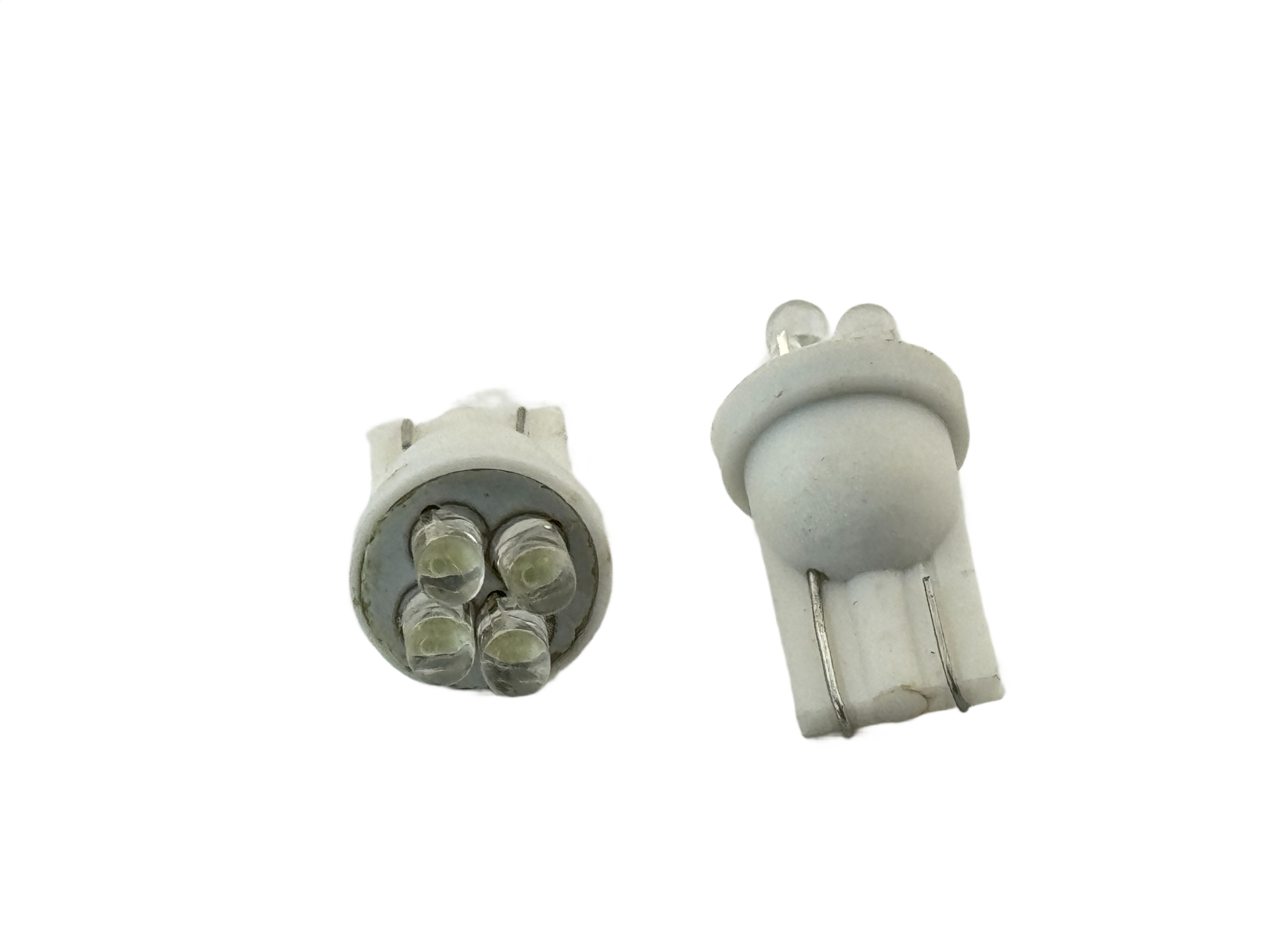 Rebaydo 2pcs 4 LED T10 Wedge Bulb12VDC