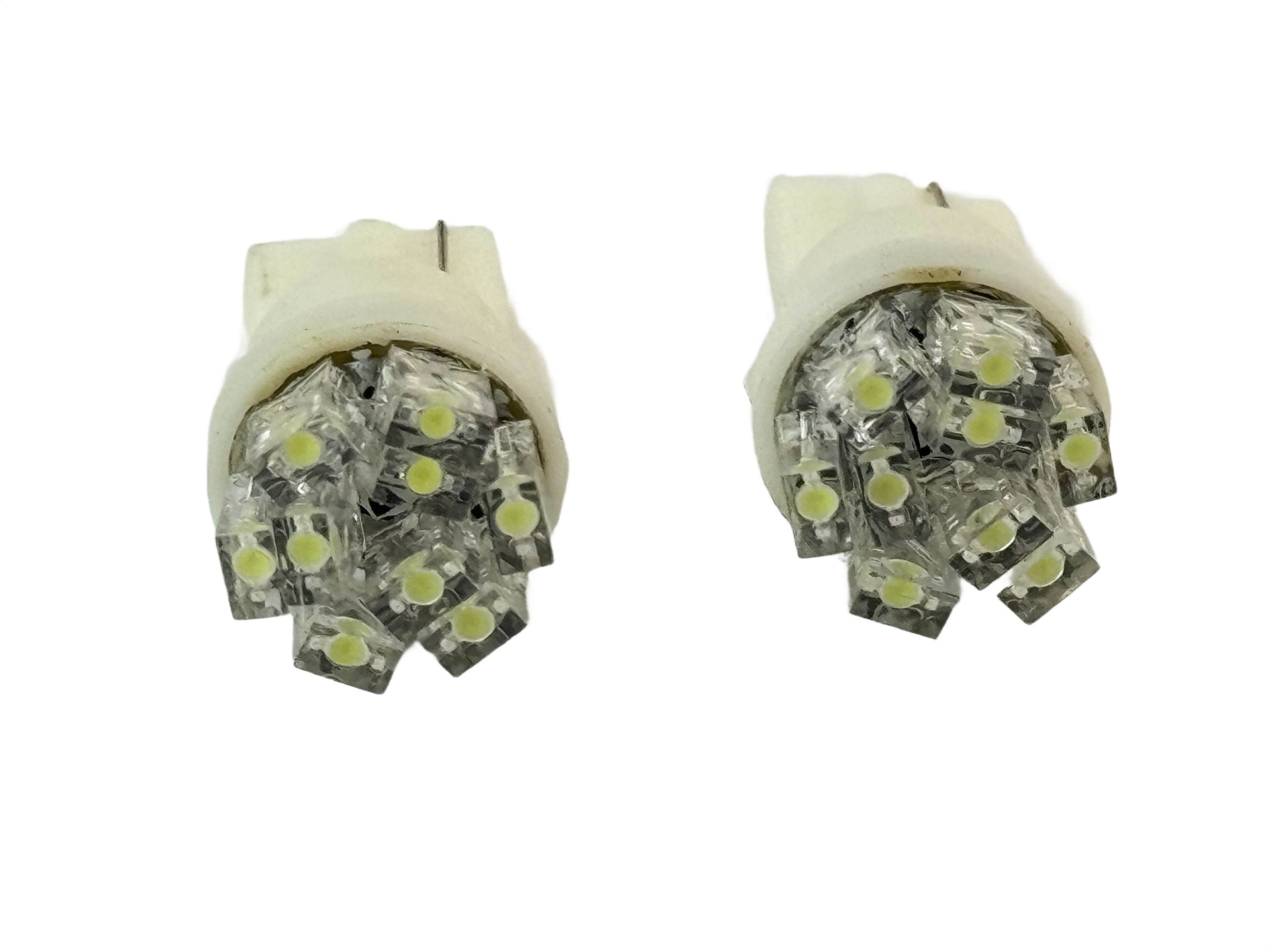 Rebaydo 2pcs 9 LED T10 Wedge 12V DC