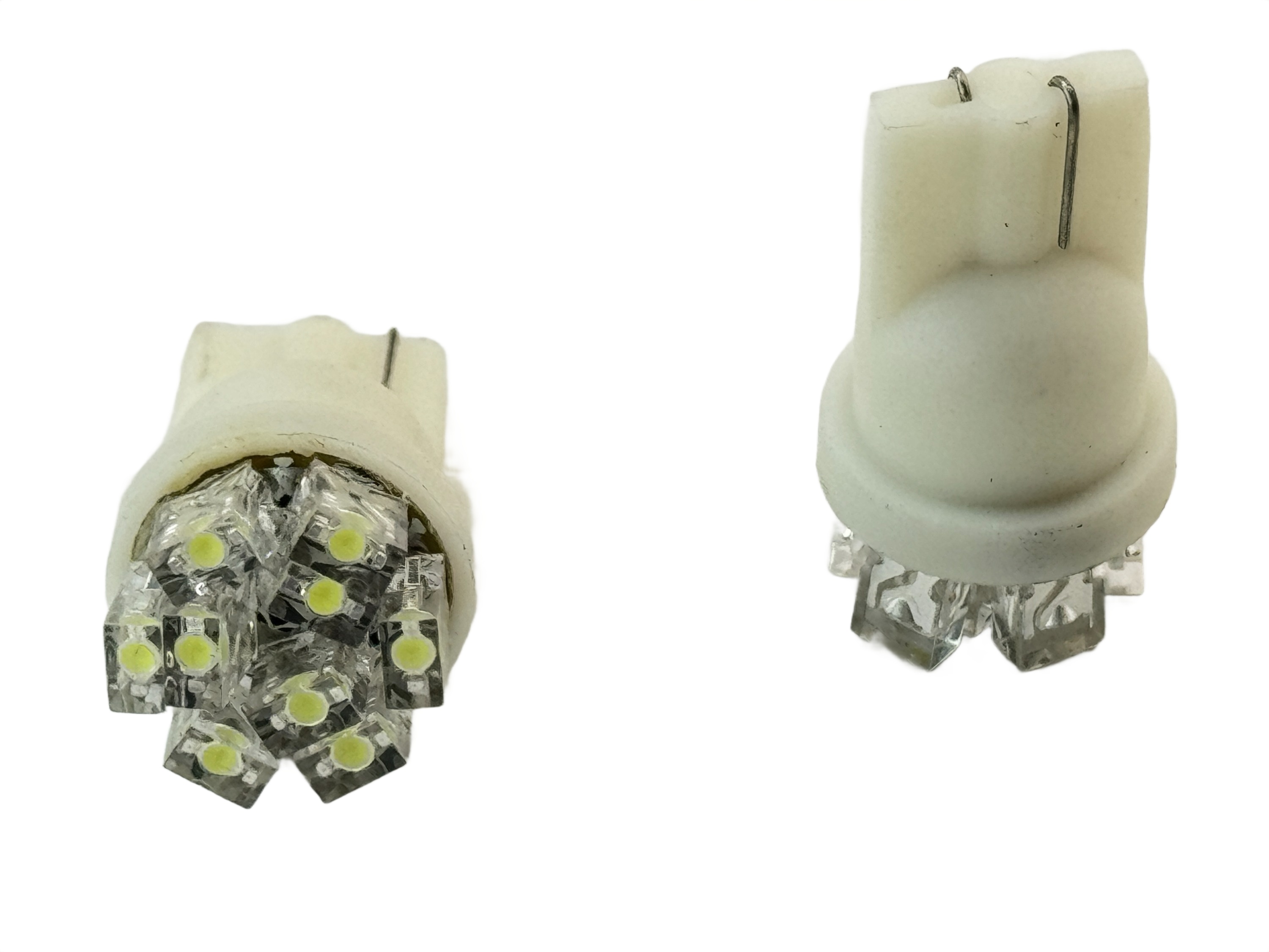 Rebaydo 2pcs 9 LED T10 Wedge 12V DC