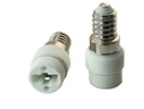 Rebaydo 2pcs E14 Screw Male To G9 Female Adapter Converter