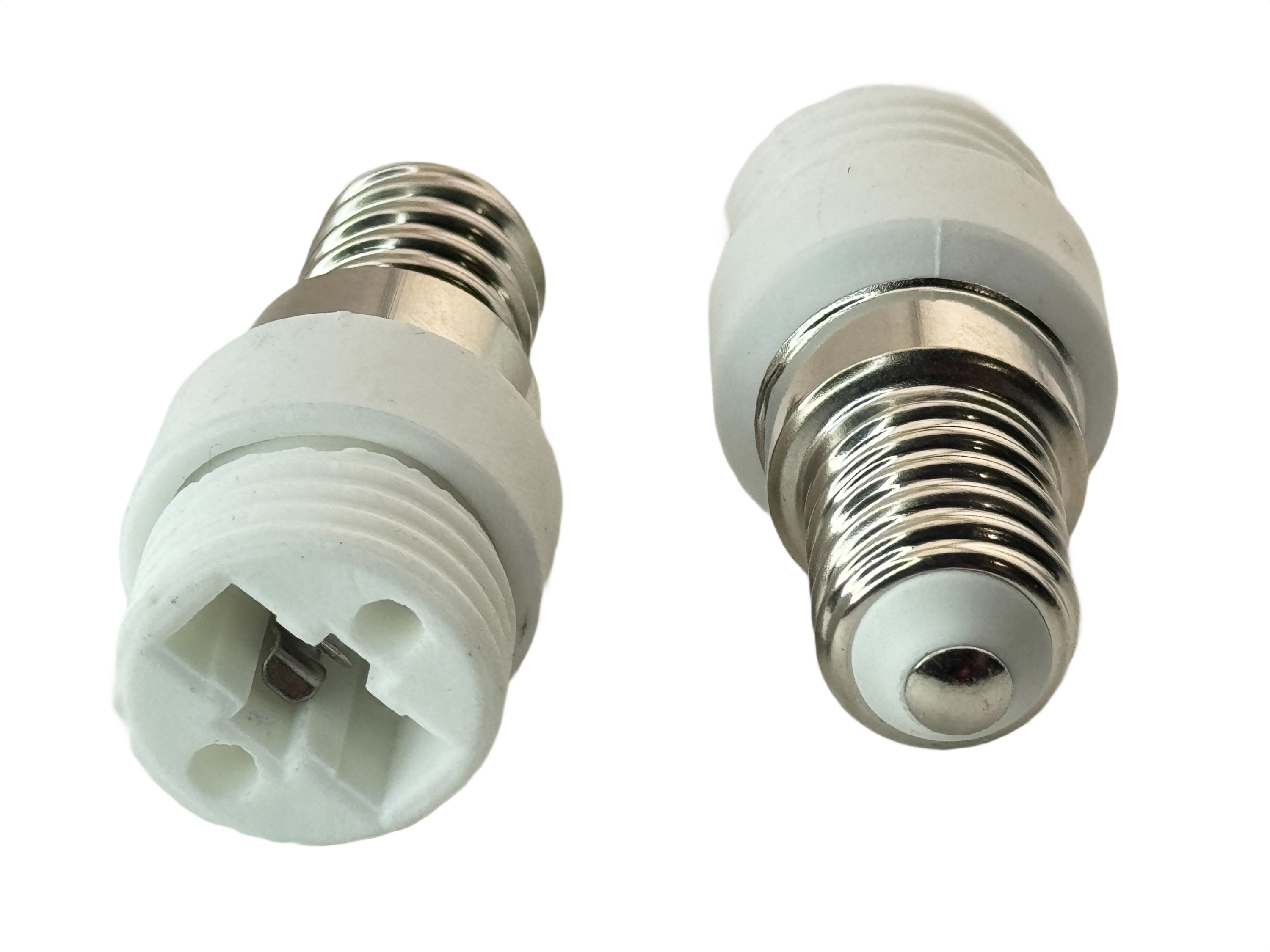 Rebaydo 2pcs E14 Screw Male To G9 Female Adapter Converter