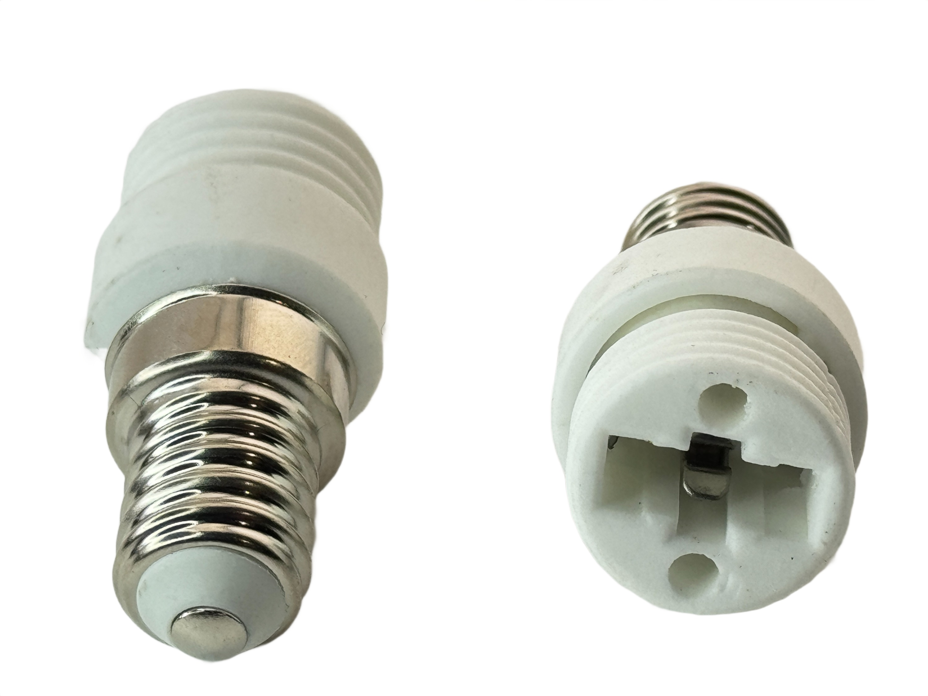 Rebaydo 2pcs E14 Screw Male To G9 Female Adapter Converter