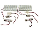 Rebaydo 2pcs 1895 LED Bulb BA9S Base 24 Super Flux LED Kit 12V DC