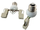 Rebaydo 2pcs E26/E27 to R7S 78mm Socket Converter