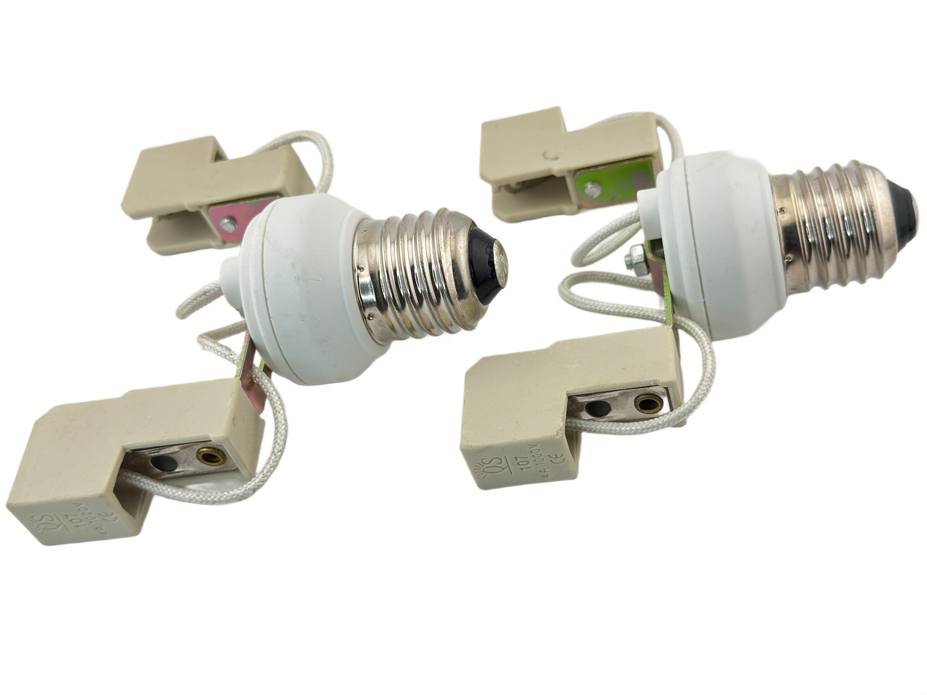 Rebaydo 2pcs E26/E27 to R7S 78mm Socket Converter
